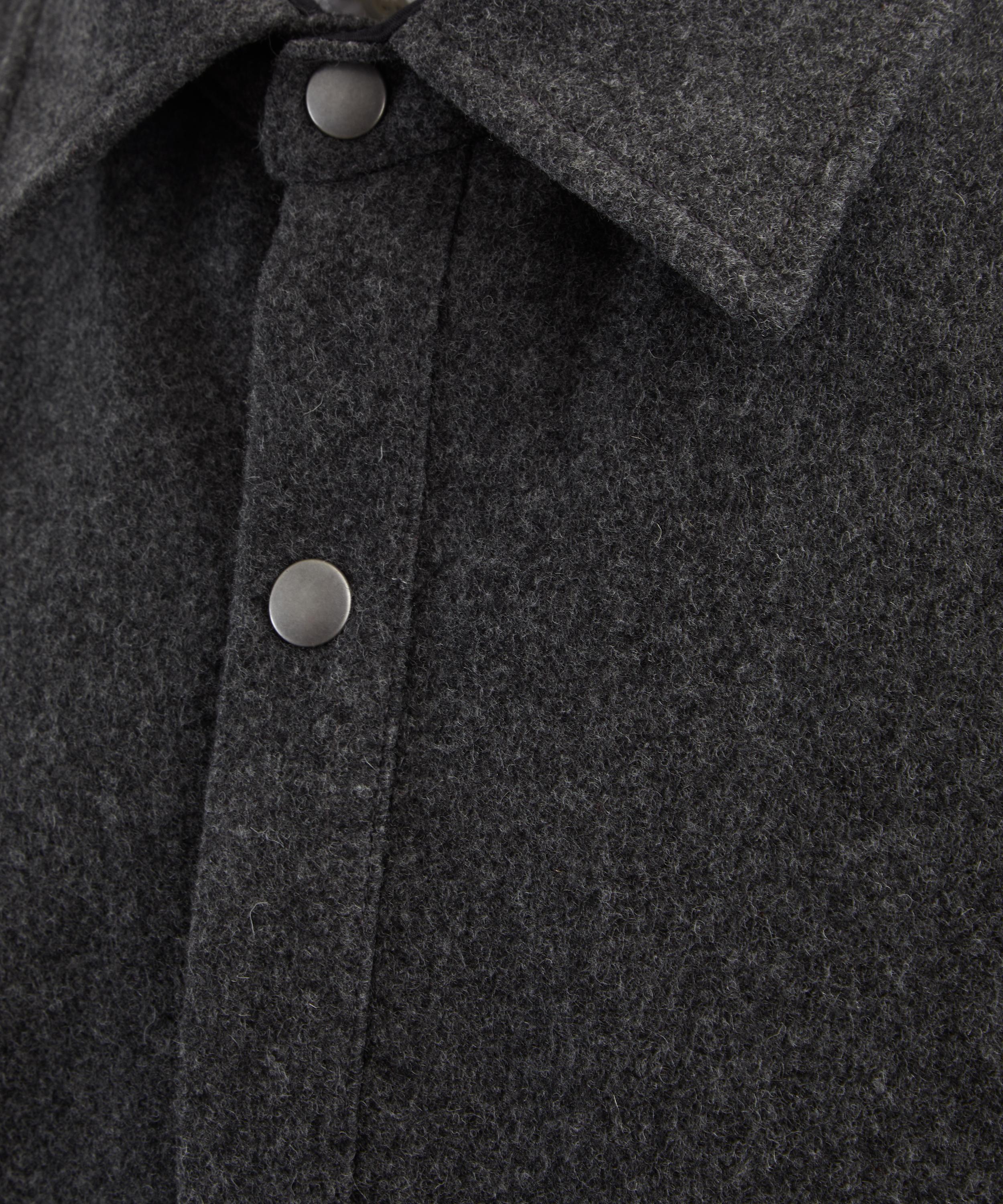 A.P.C. - Snap-Button Wool Overshirt image number 4