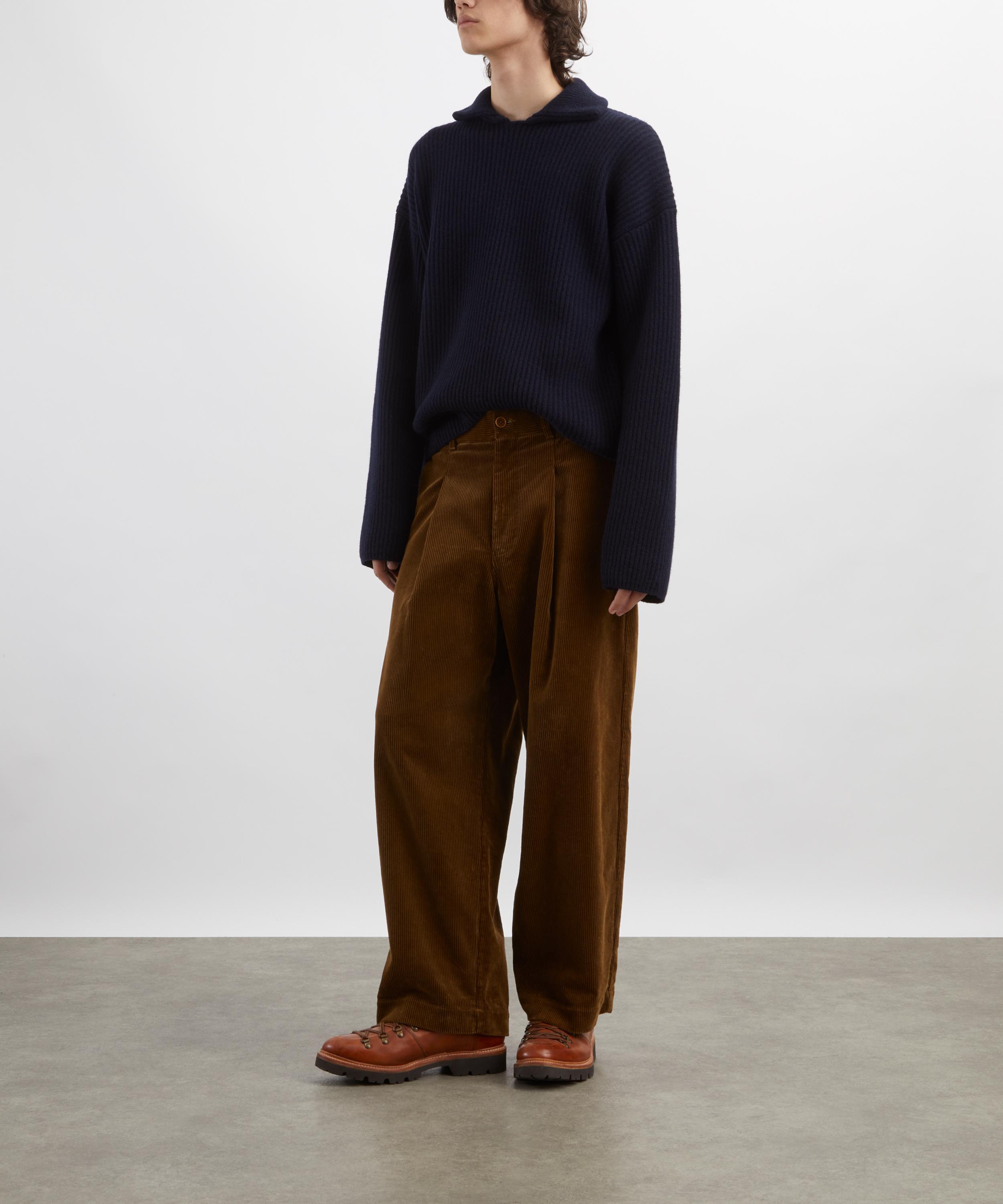 A.P.C. - Wide-Rib Wool-Cashmere Jumper image number 1