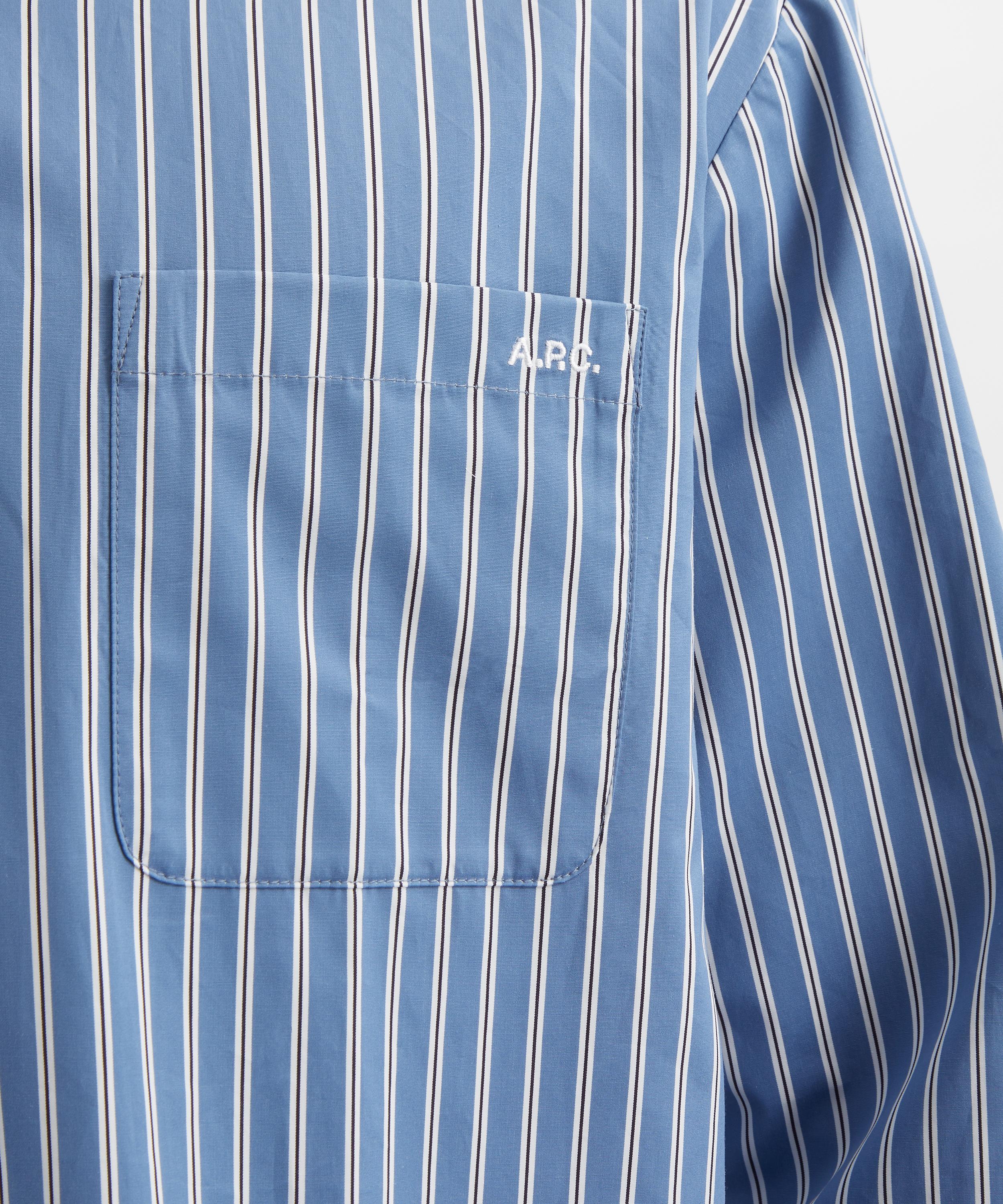 A.P.C. - Malo Striped Shirt image number 4