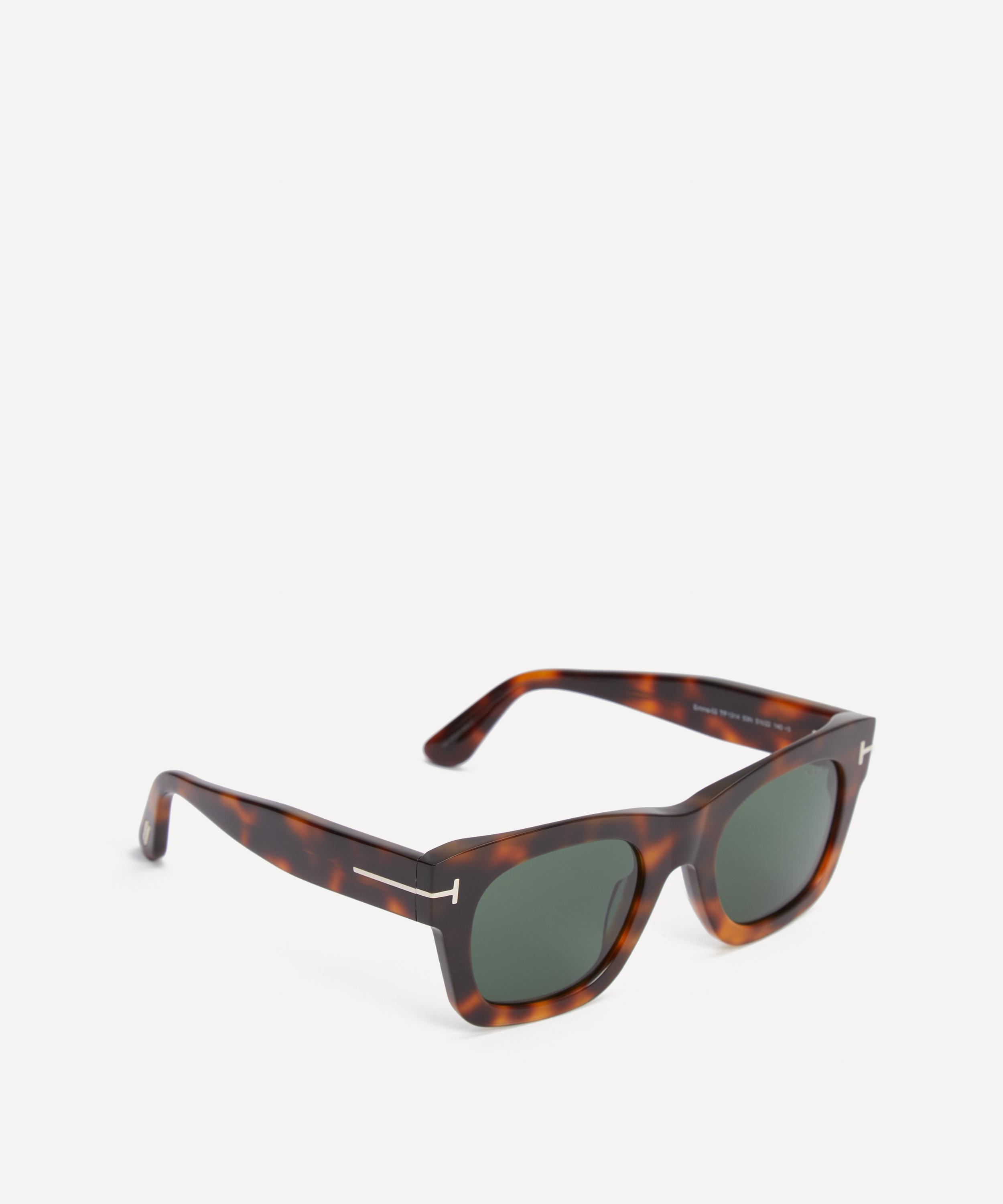 Tom Ford - Emma Square Havana Sunglasses image number 1