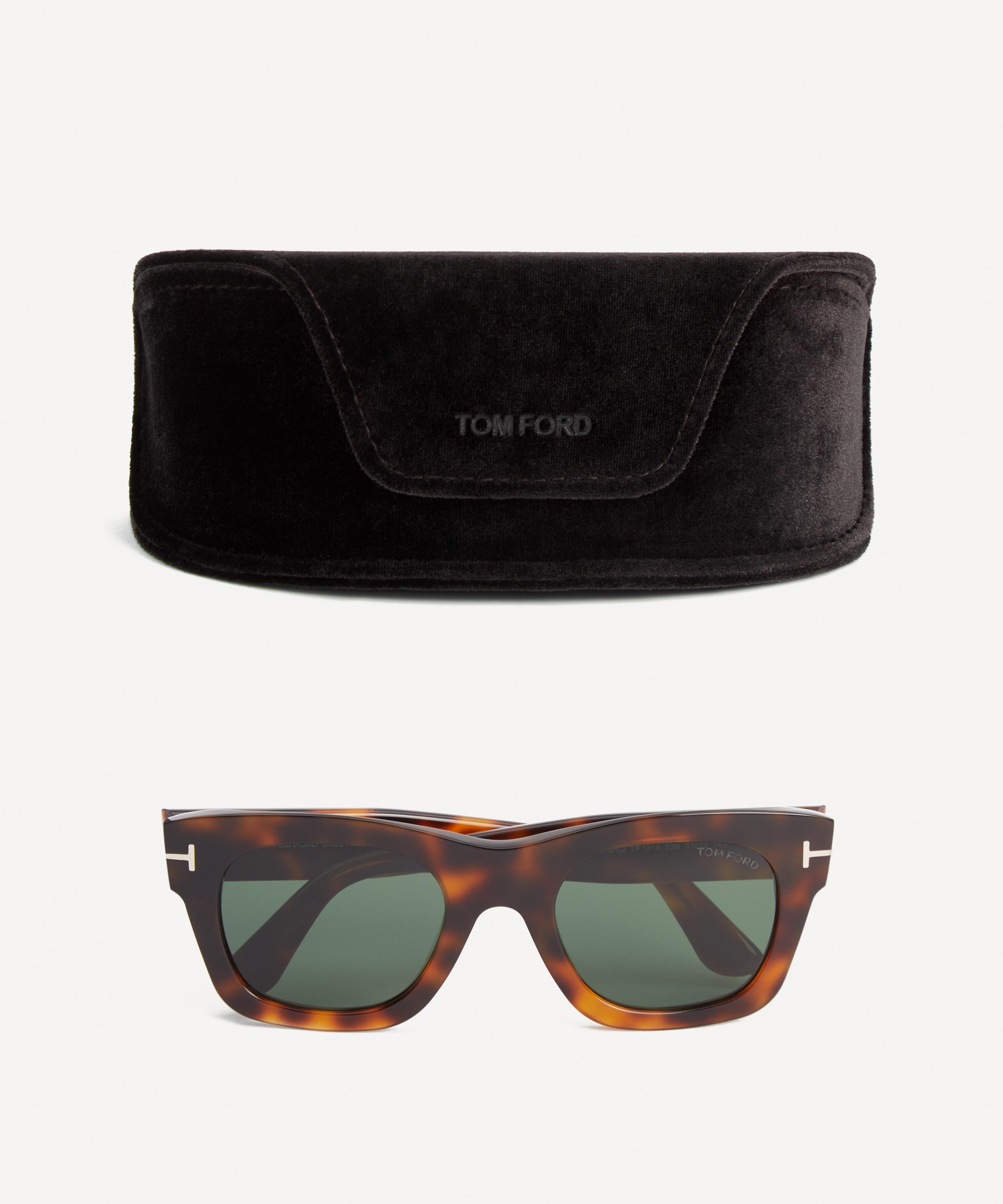 Tom Ford - Emma Square Havana Sunglasses image number 3