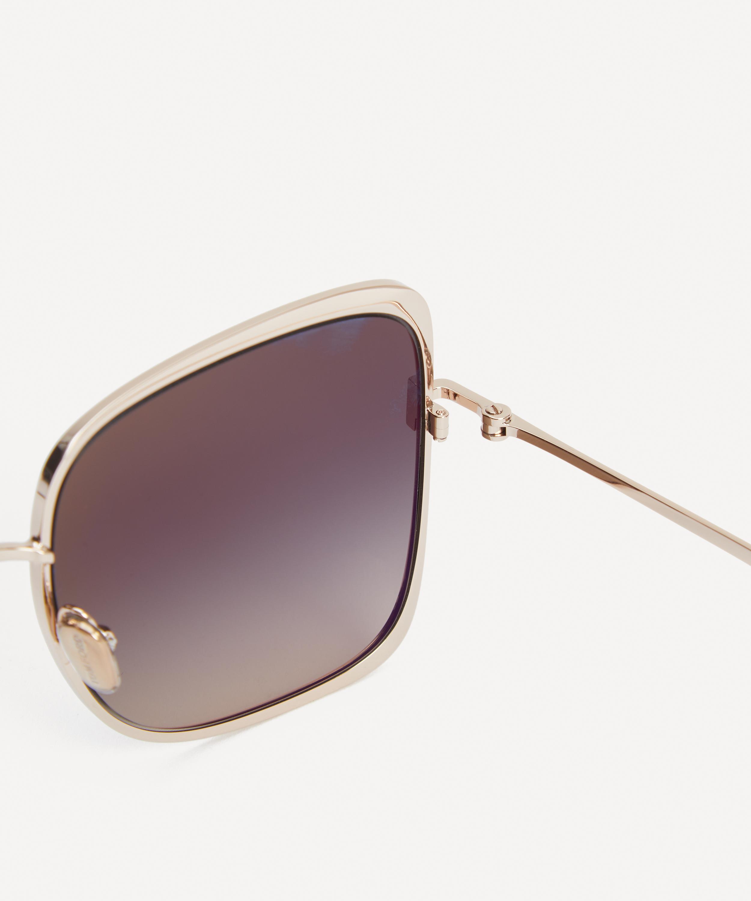 Tom Ford - Tara Geometric Metal Sunglasses image number 2