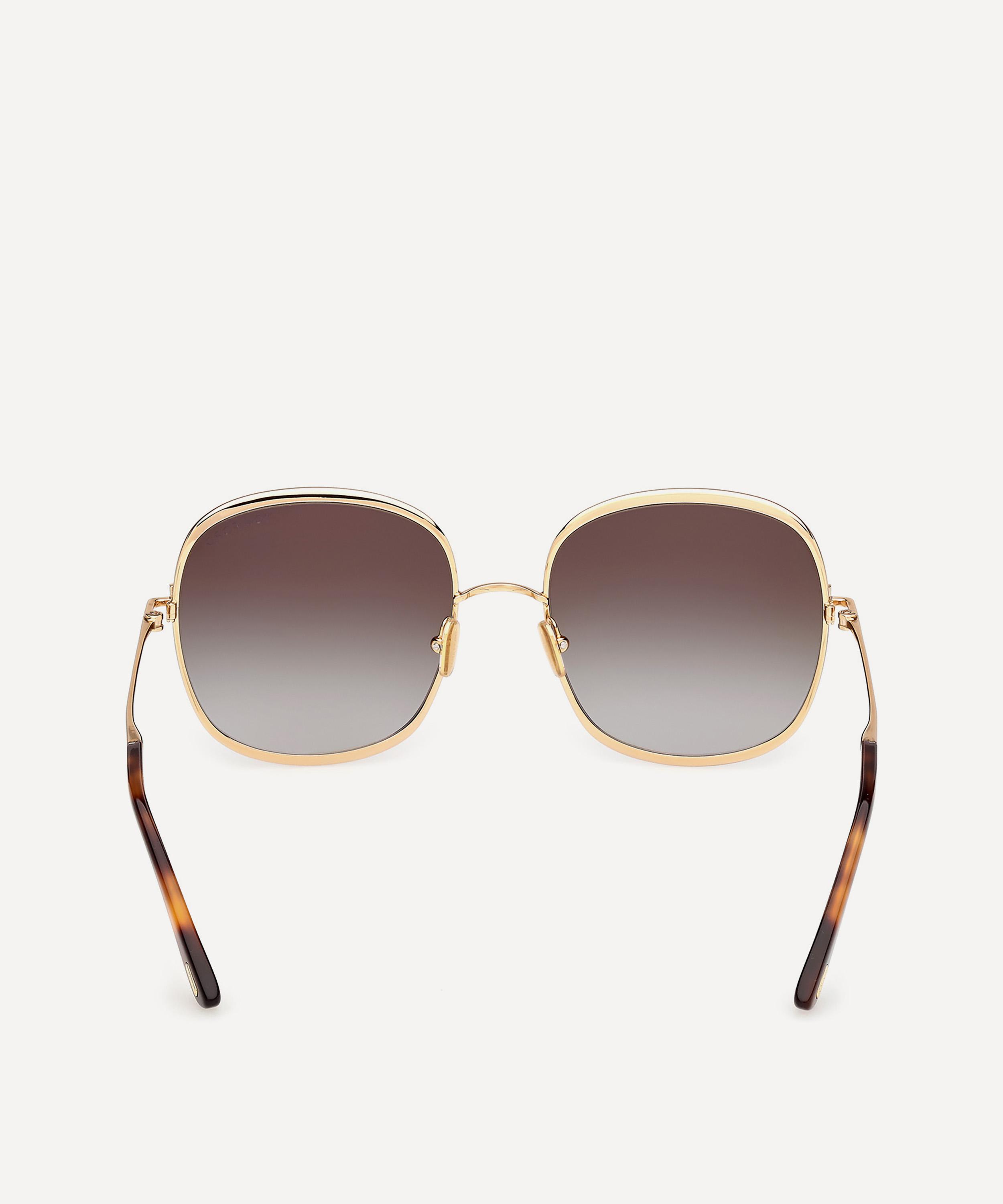 Tom Ford - Oversized Round Sunglasses image number 4