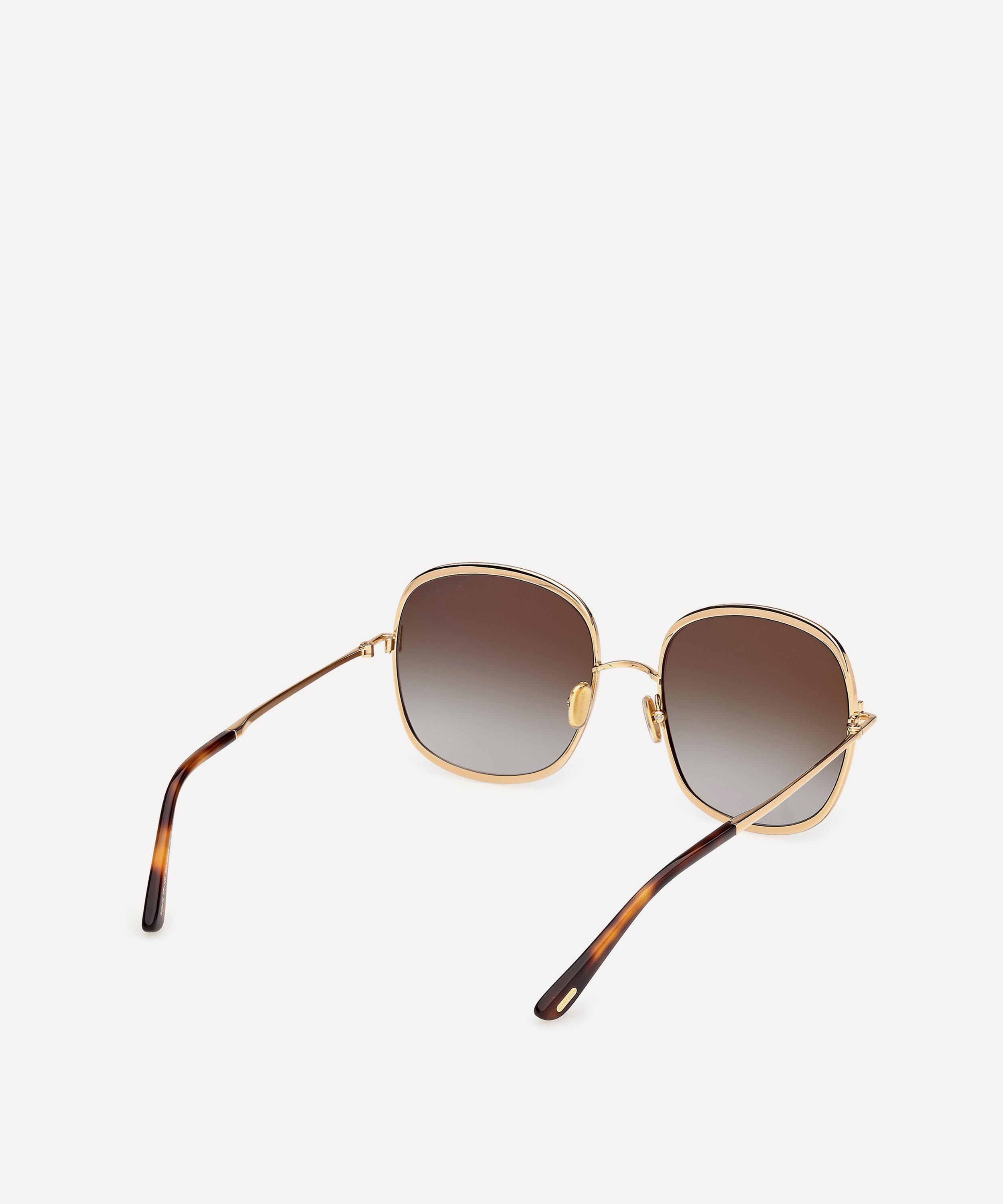 Tom Ford - Oversized Round Sunglasses image number 5