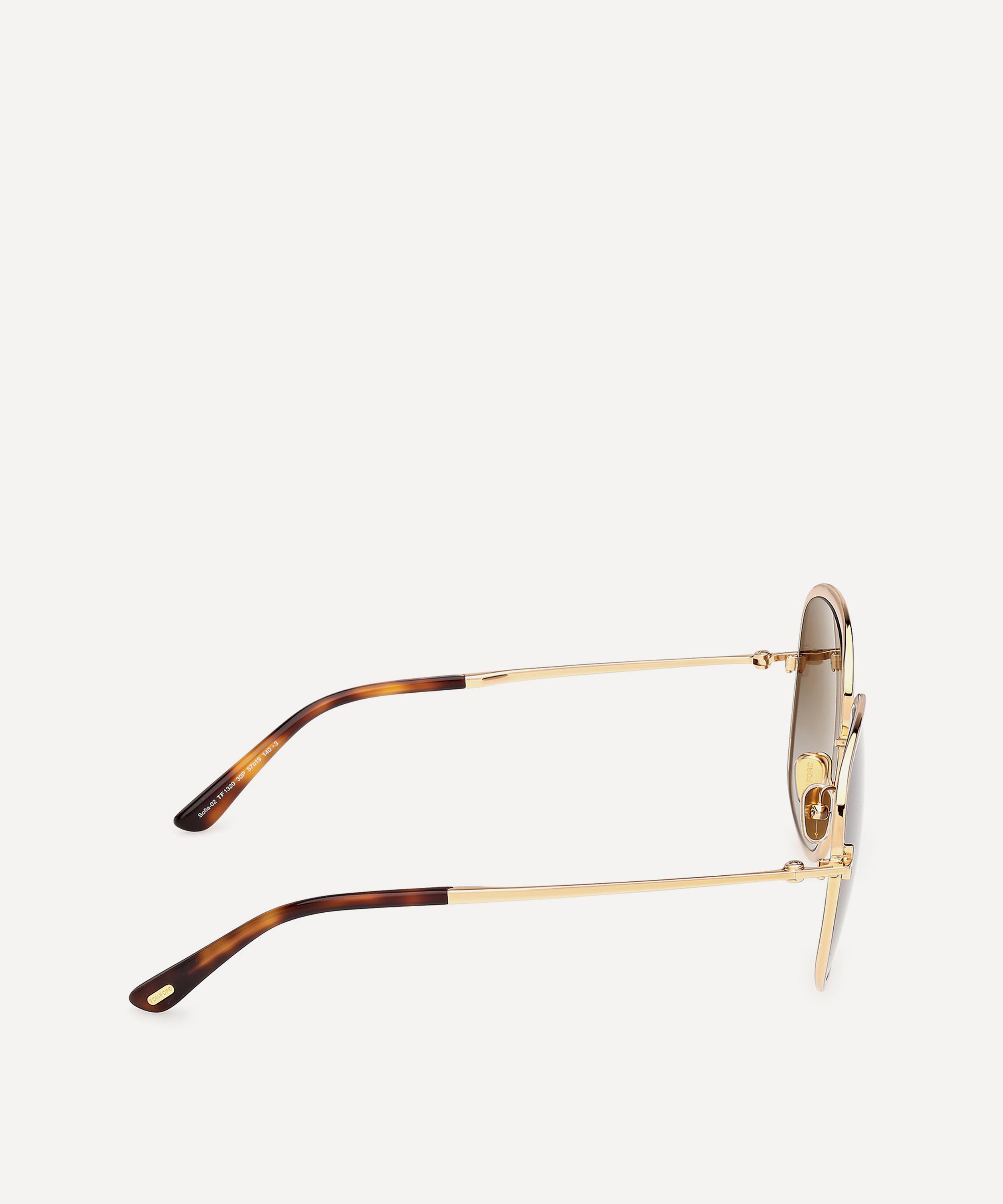 Tom Ford - Oversized Round Sunglasses image number 6