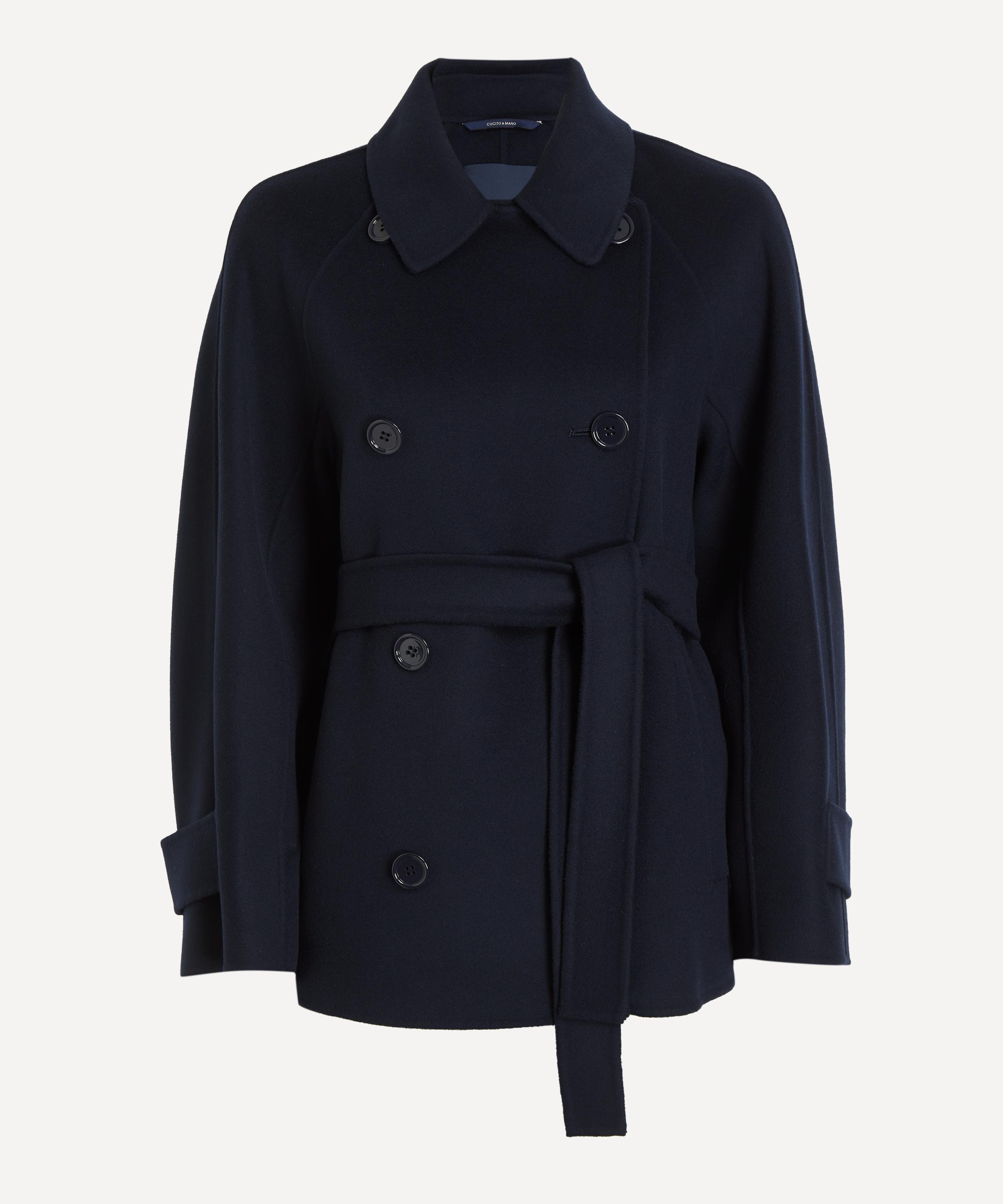 S Max Mara - Louise Double-Breasted Short Wool Coat