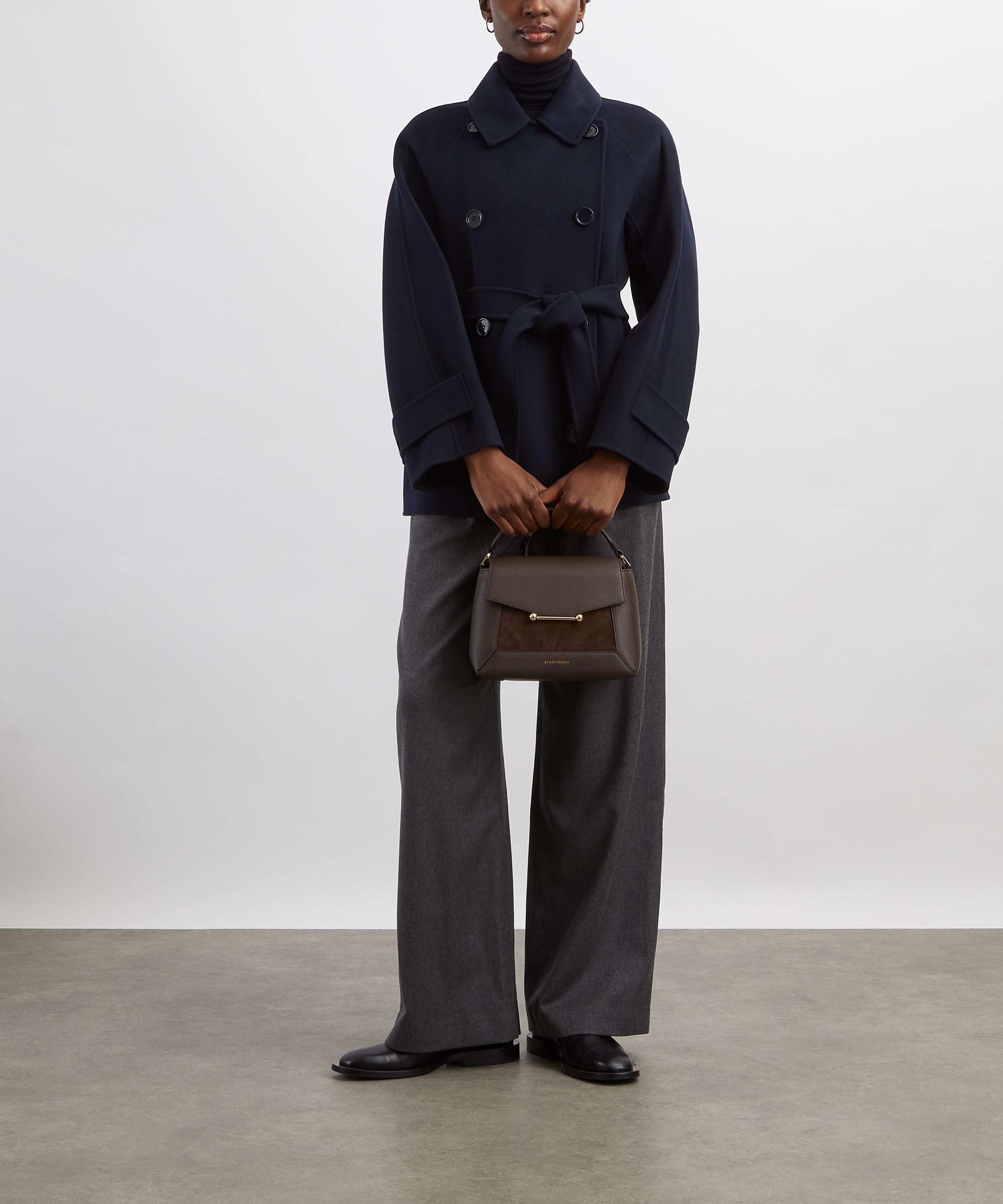 S Max Mara - Louise Double-Breasted Short Wool Coat image number 1