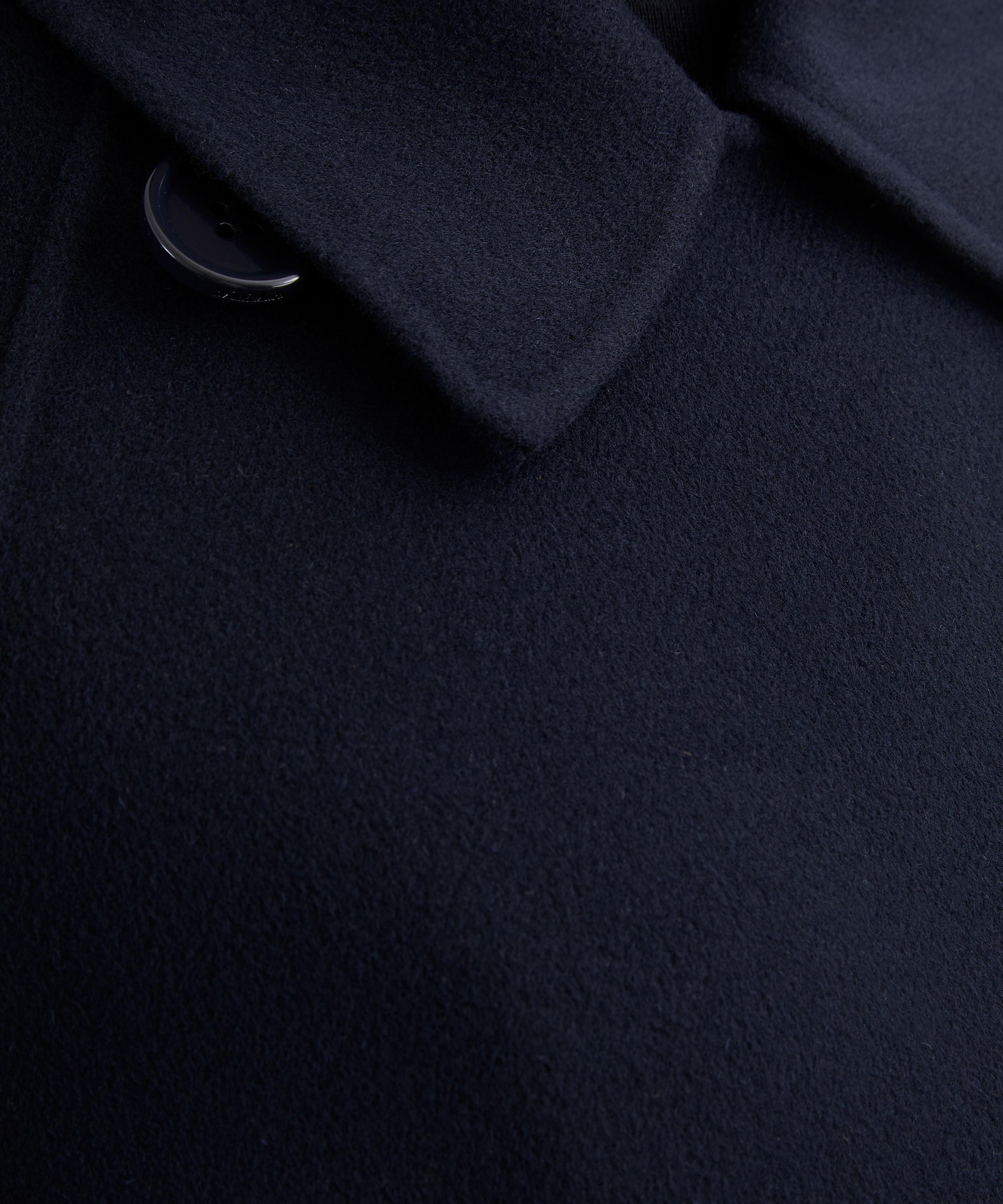 S Max Mara - Louise Double-Breasted Short Wool Coat image number 4