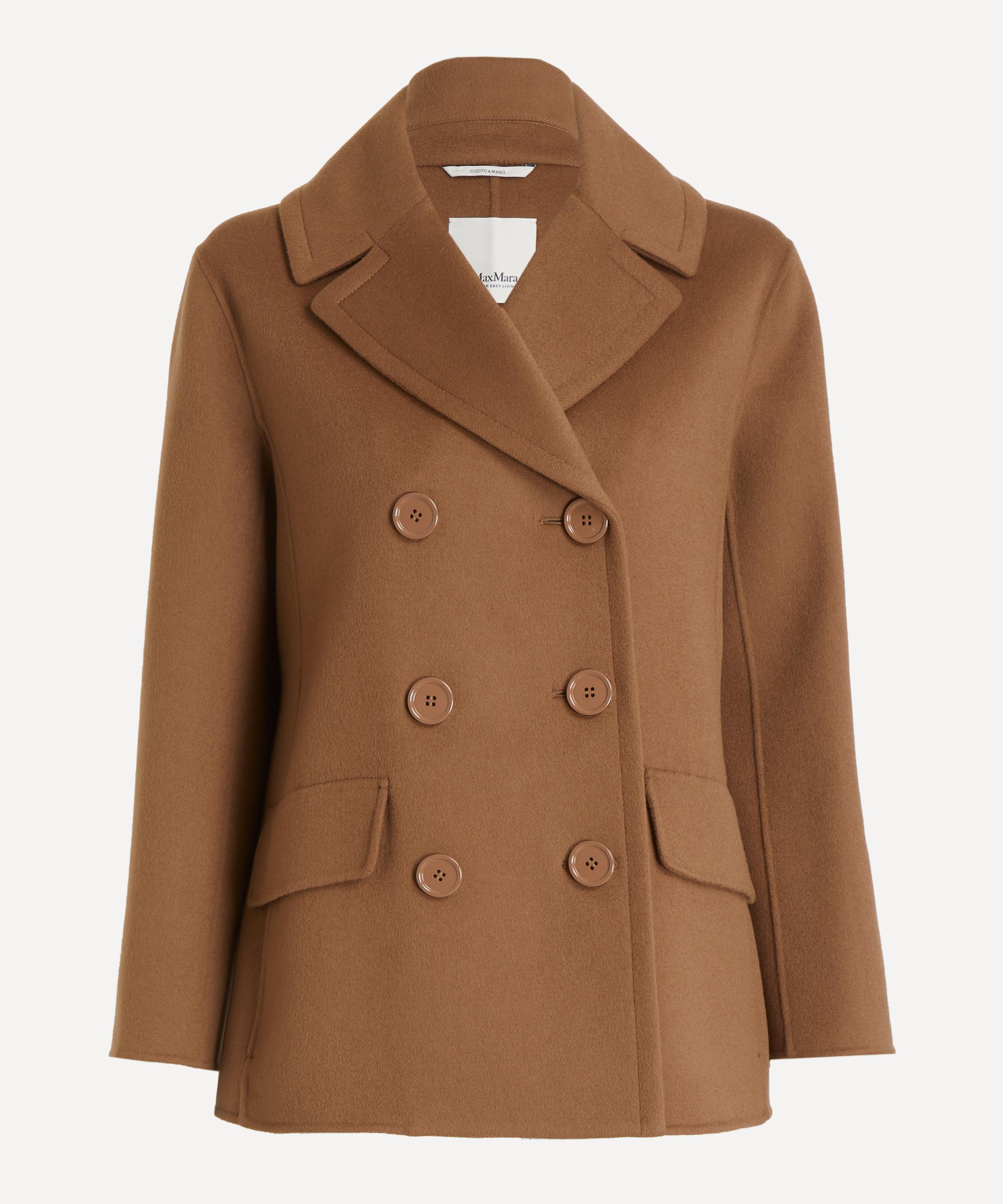 S Max Mara - Efebo Double-Breasted Pea Jacket