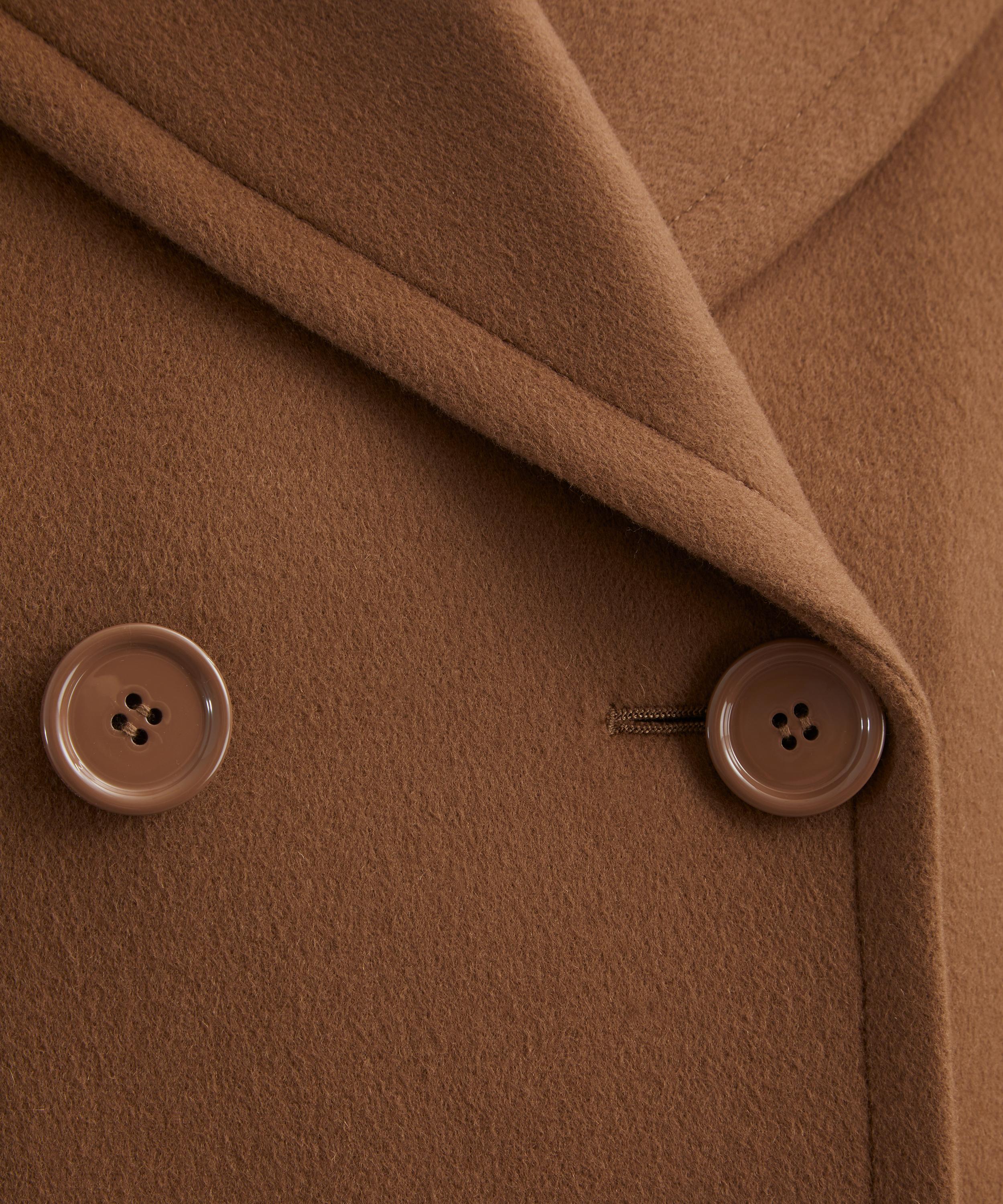 S Max Mara - Efebo Double-Breasted Pea Jacket image number 4