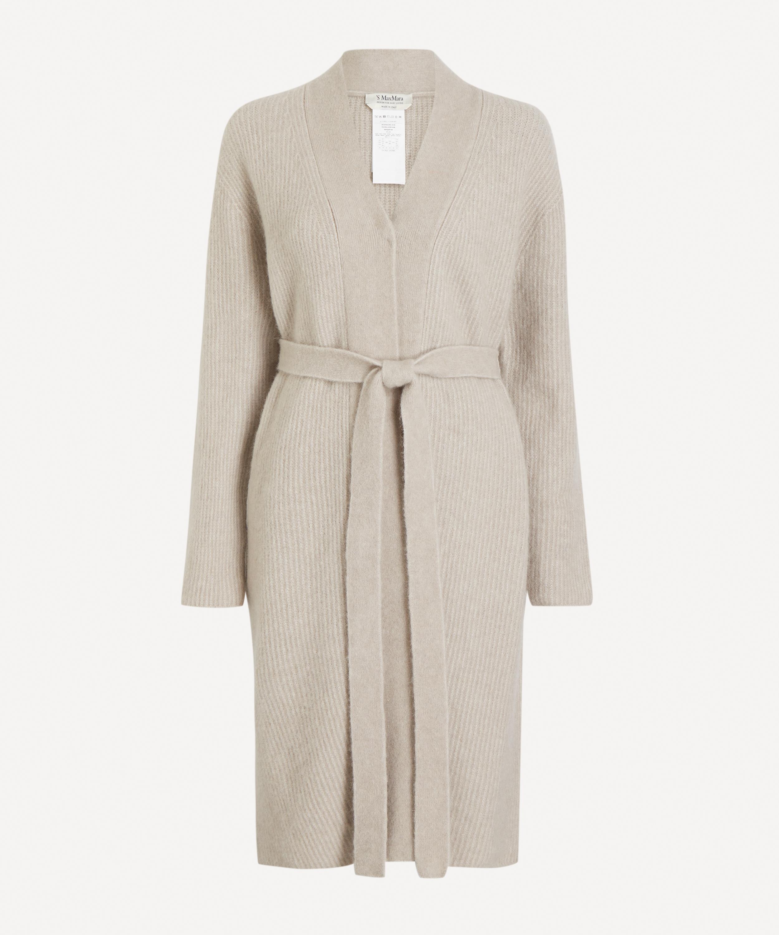 S Max Mara - Nuvole Long Alpaca-Wool Cardigan