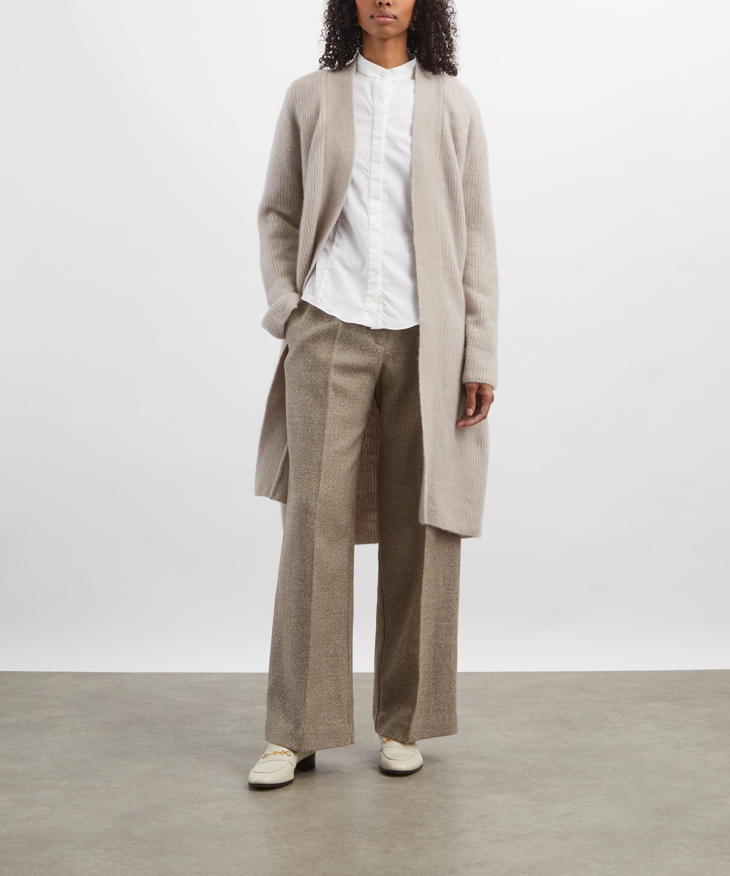 S Max Mara - Nuvole Long Alpaca-Wool Cardigan image number 1