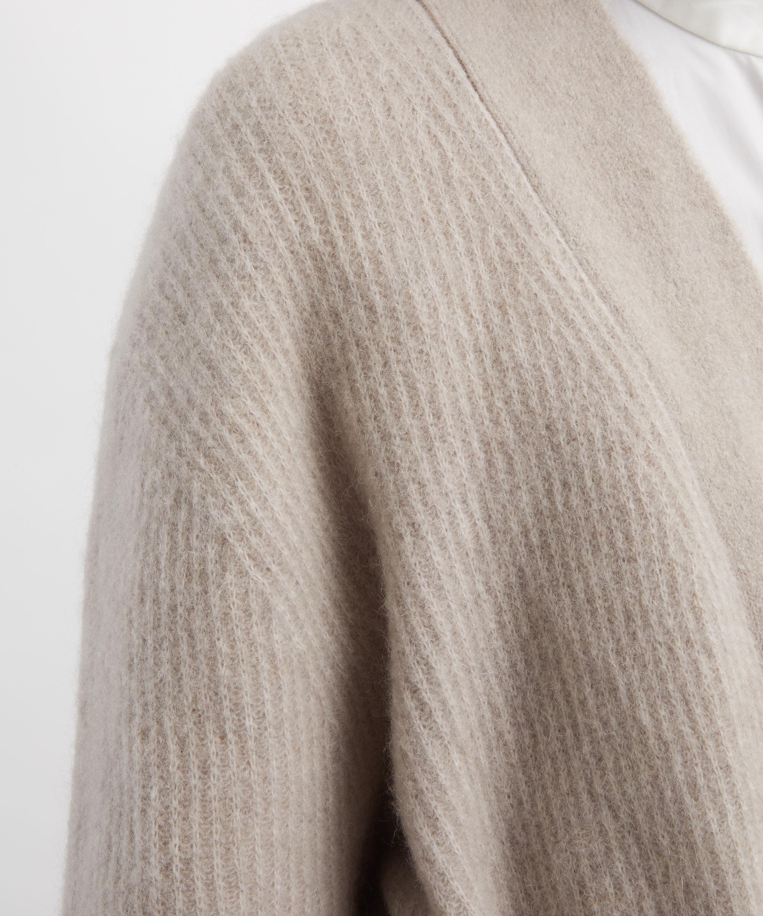 S Max Mara - Nuvole Long Alpaca-Wool Cardigan image number 4