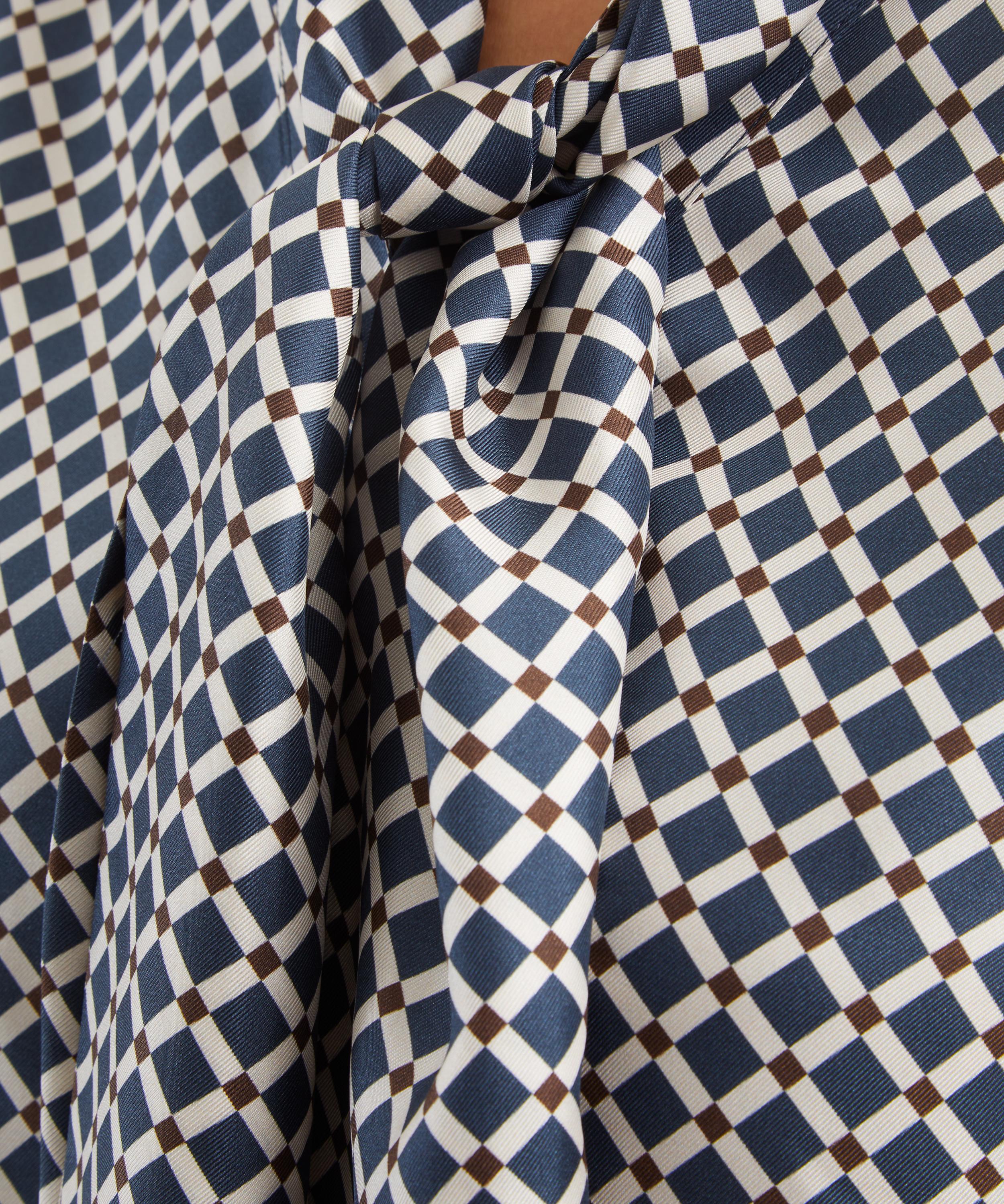 S Max Mara - Vittoria Printed Silk Shirt image number 4