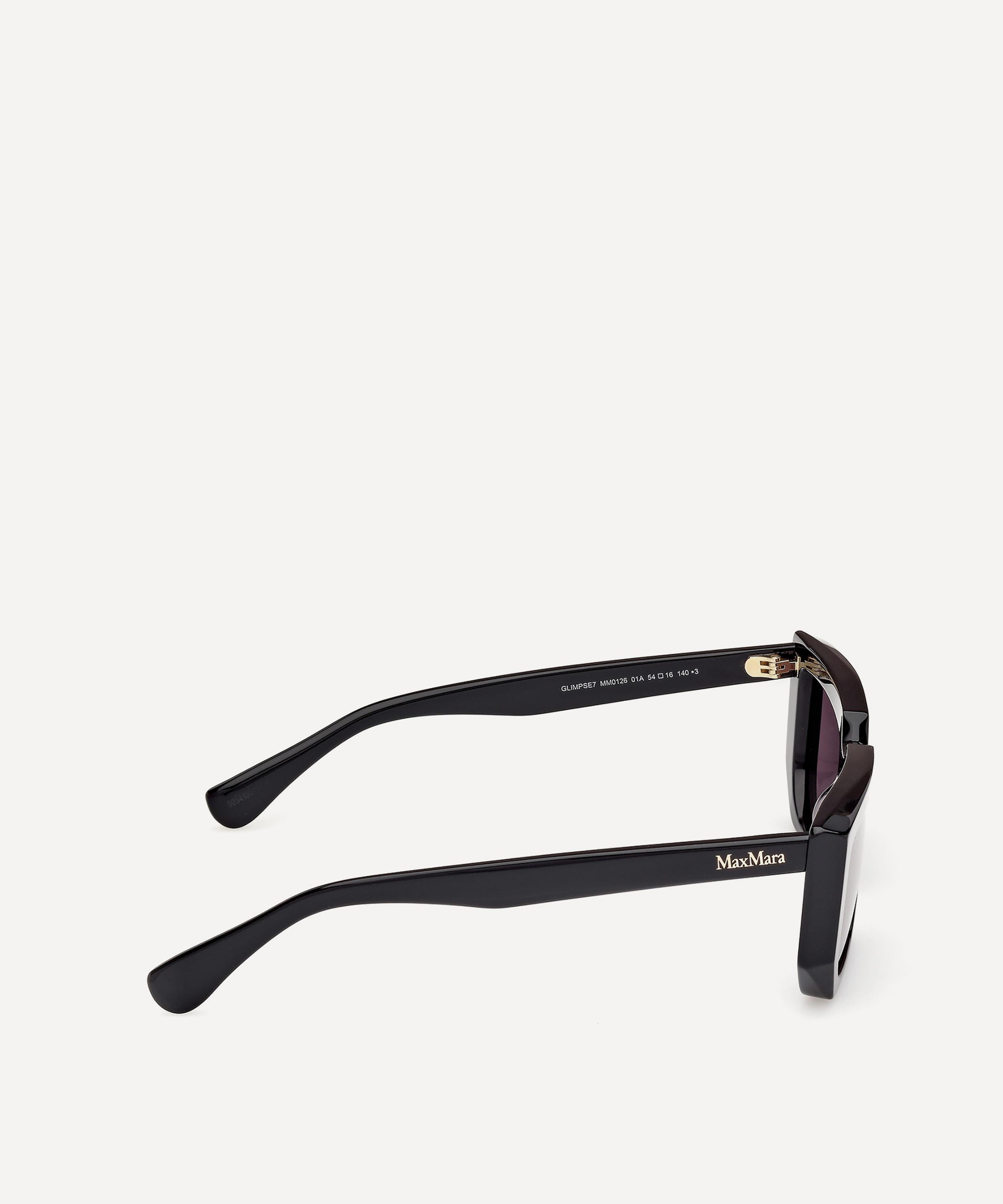 Max Mara - Glimpse Rectangle Sunglasses image number 6