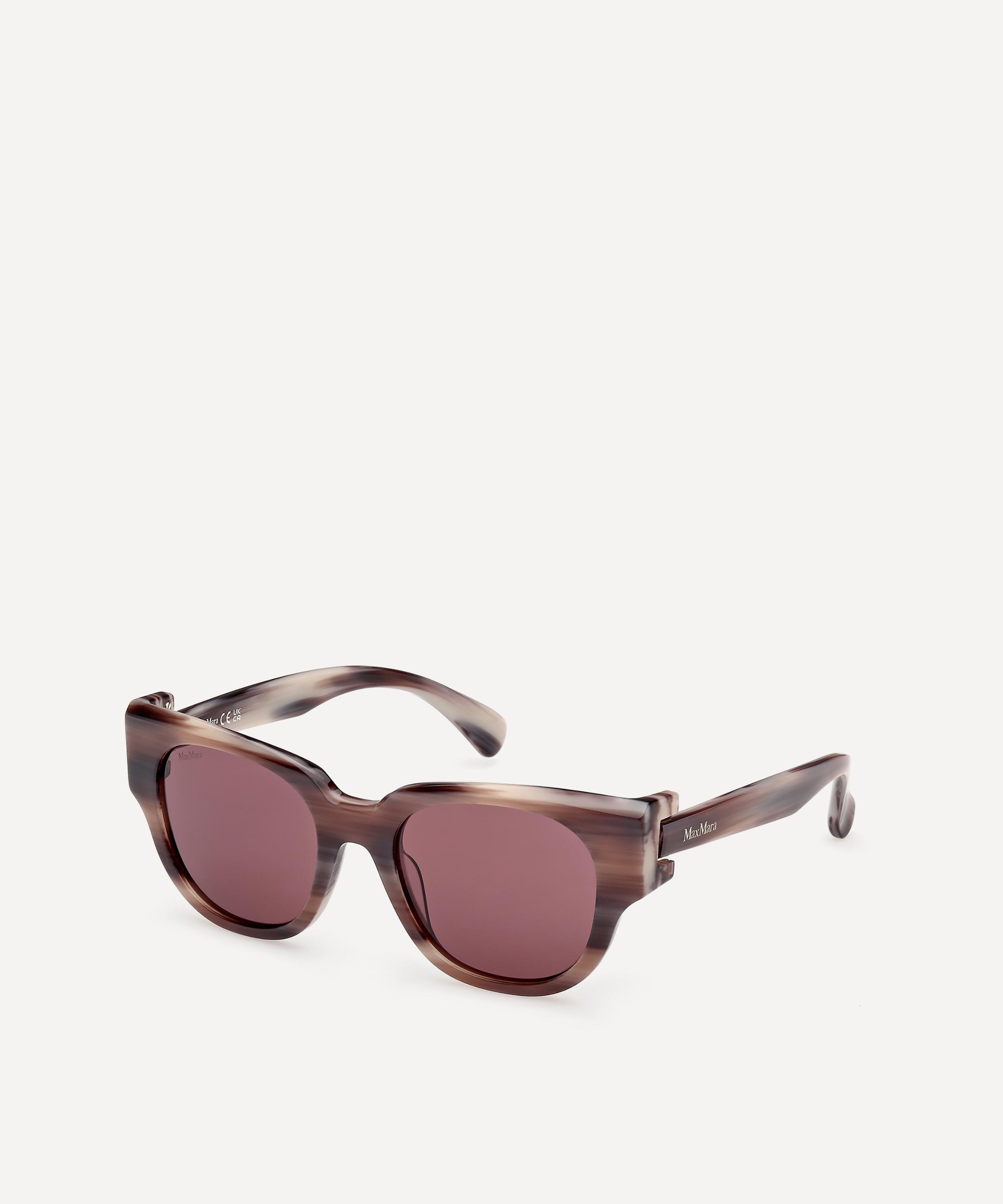 Max Mara - Clip Tortoiseshell Sunglasses image number 1