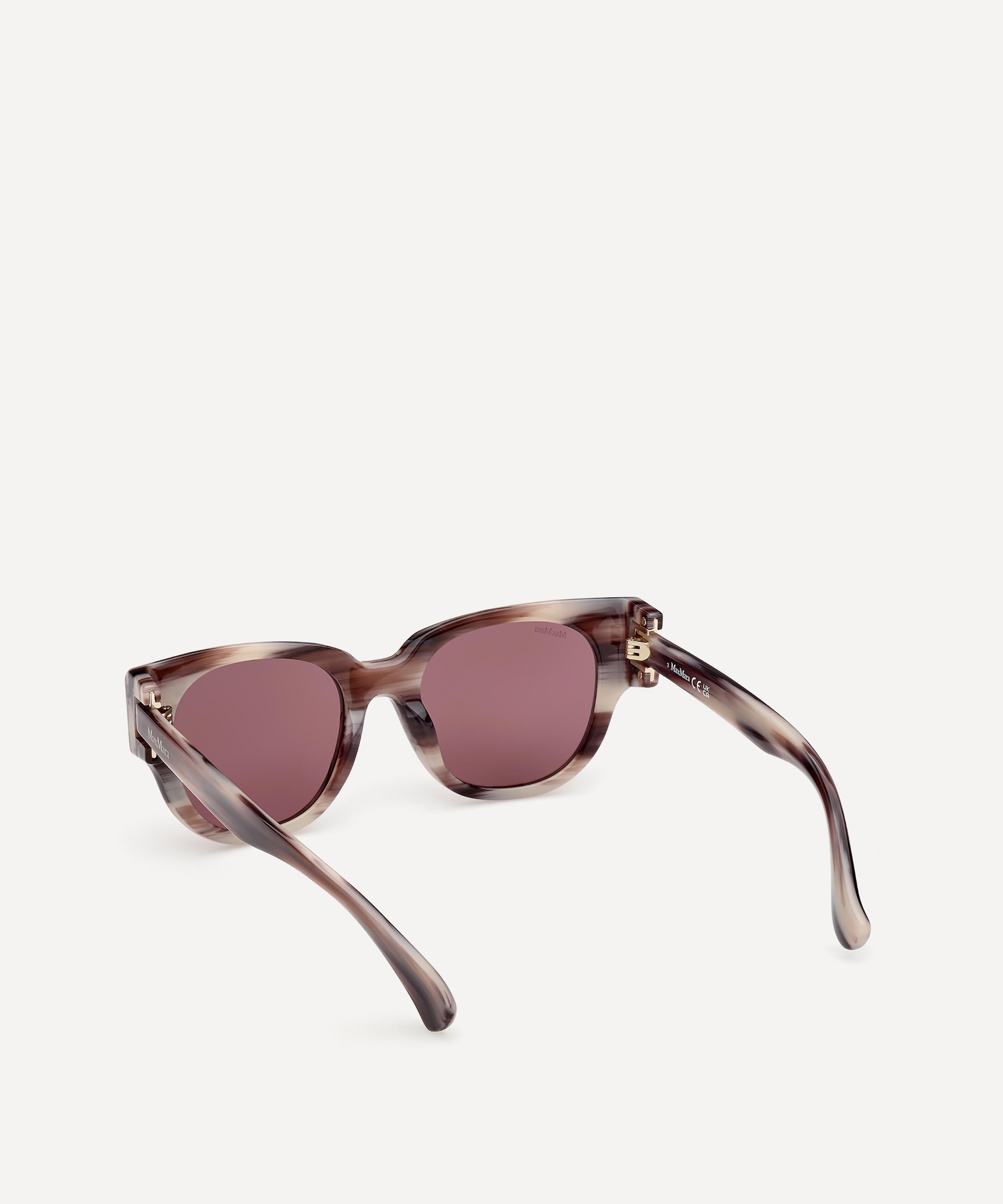 Max Mara - Clip Tortoiseshell Sunglasses image number 3