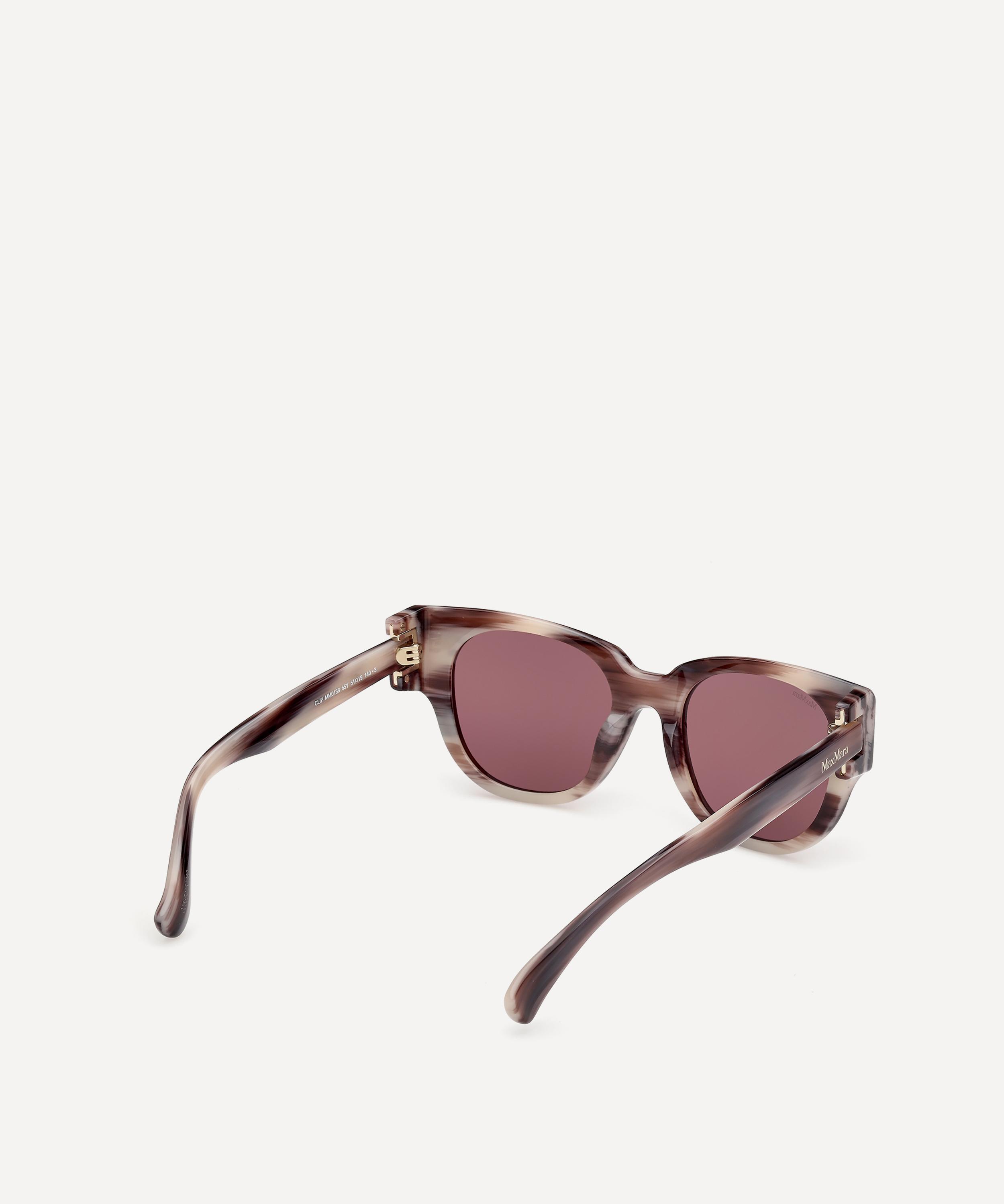 Max Mara - Clip Tortoiseshell Sunglasses image number 5