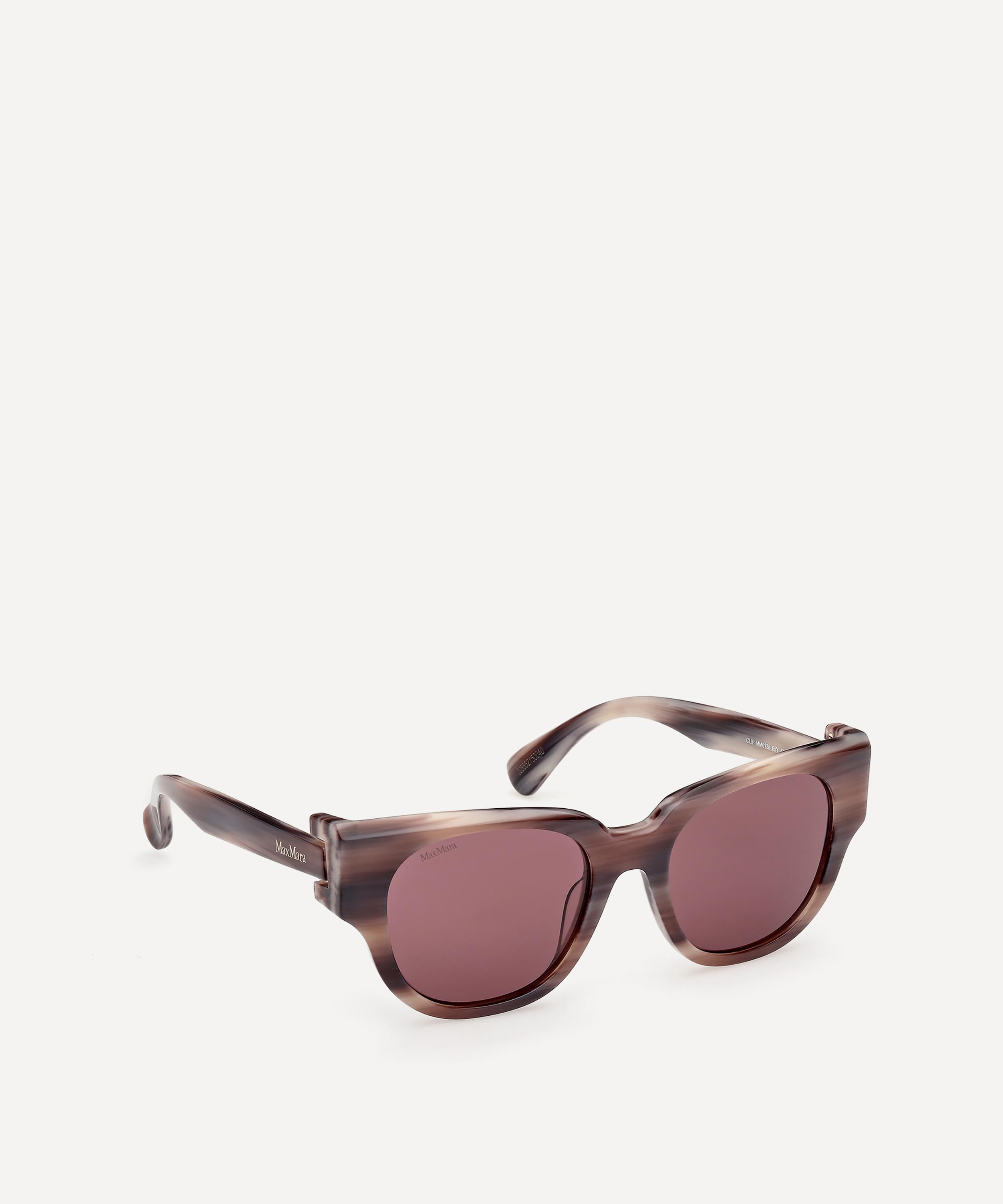 Max Mara - Clip Tortoiseshell Sunglasses image number 7
