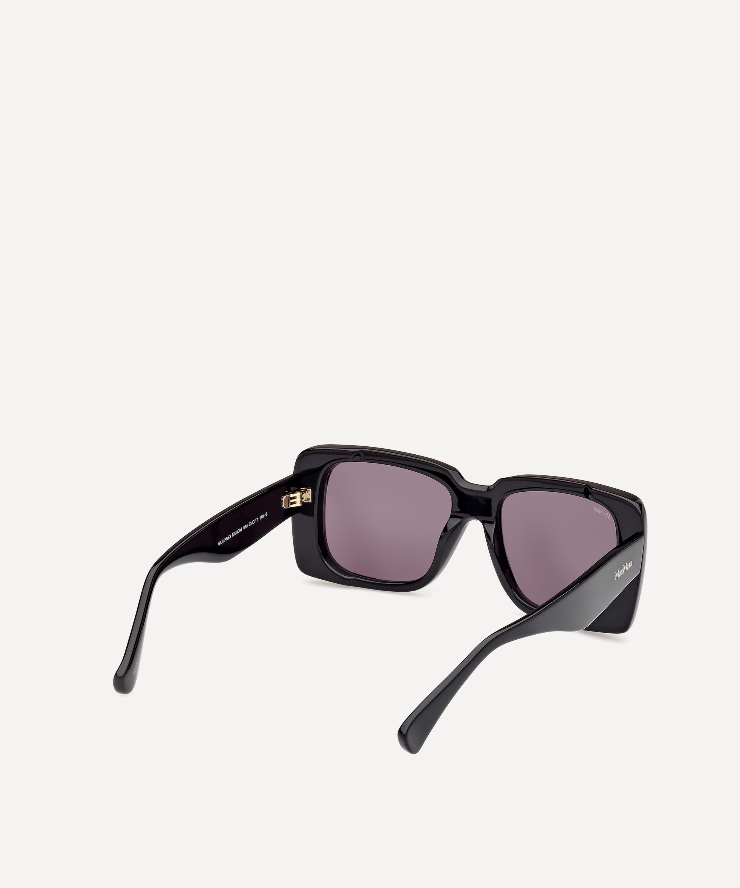 Max Mara - Glimpse Rectangle Sunglasses image number 5