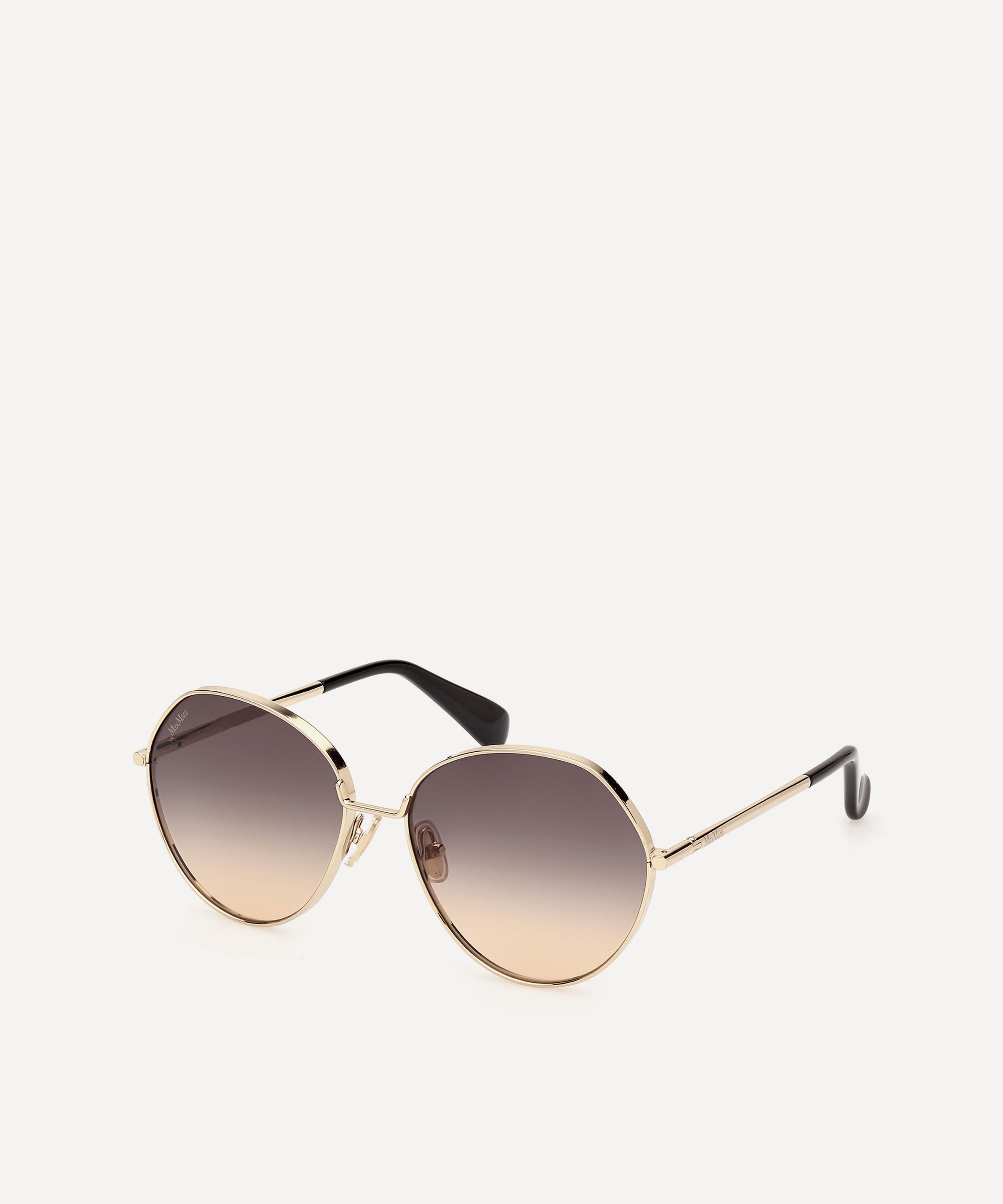 Max Mara - Menton Round Metal Sunglasses image number 1