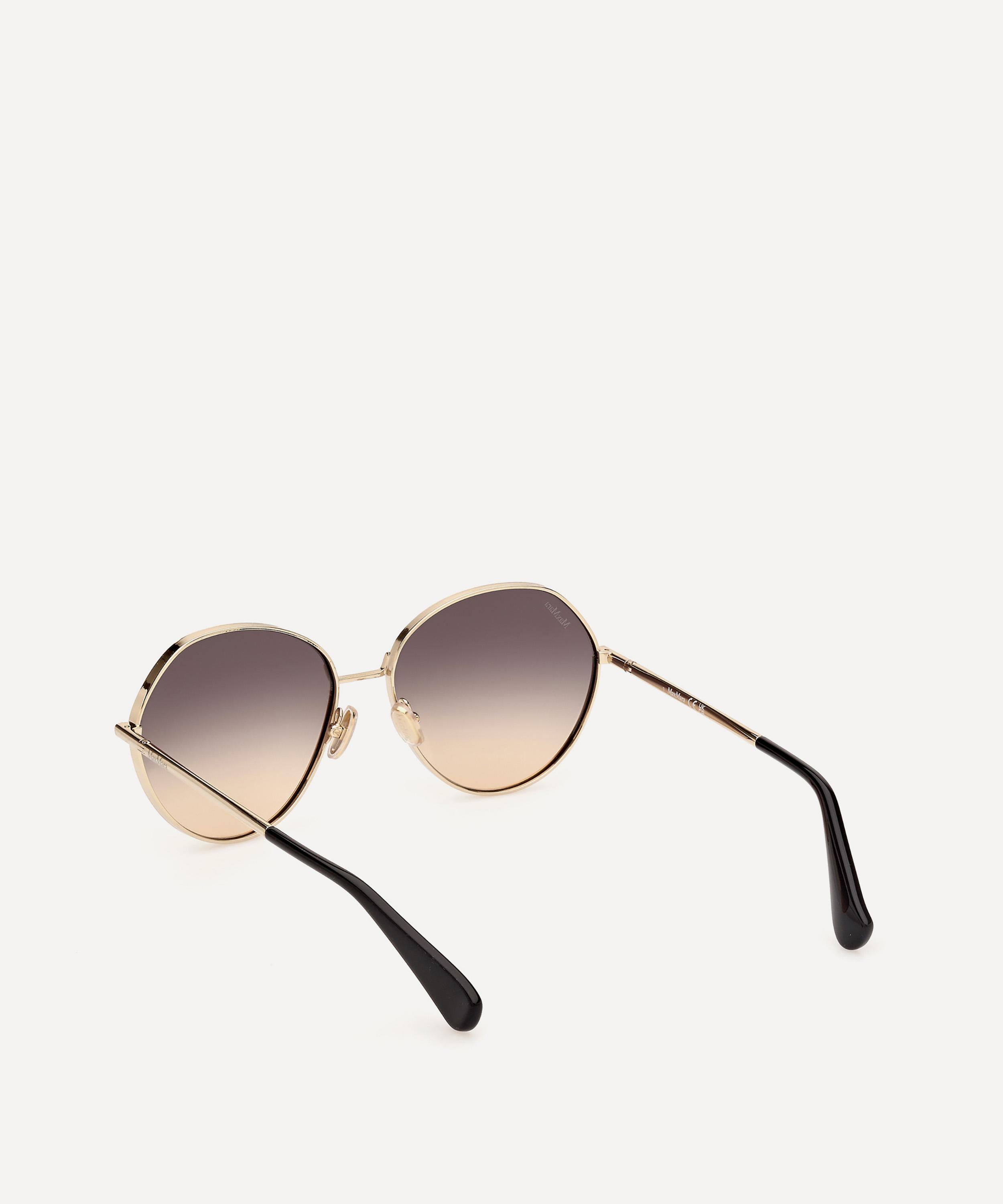 Max Mara - Menton Round Metal Sunglasses image number 3