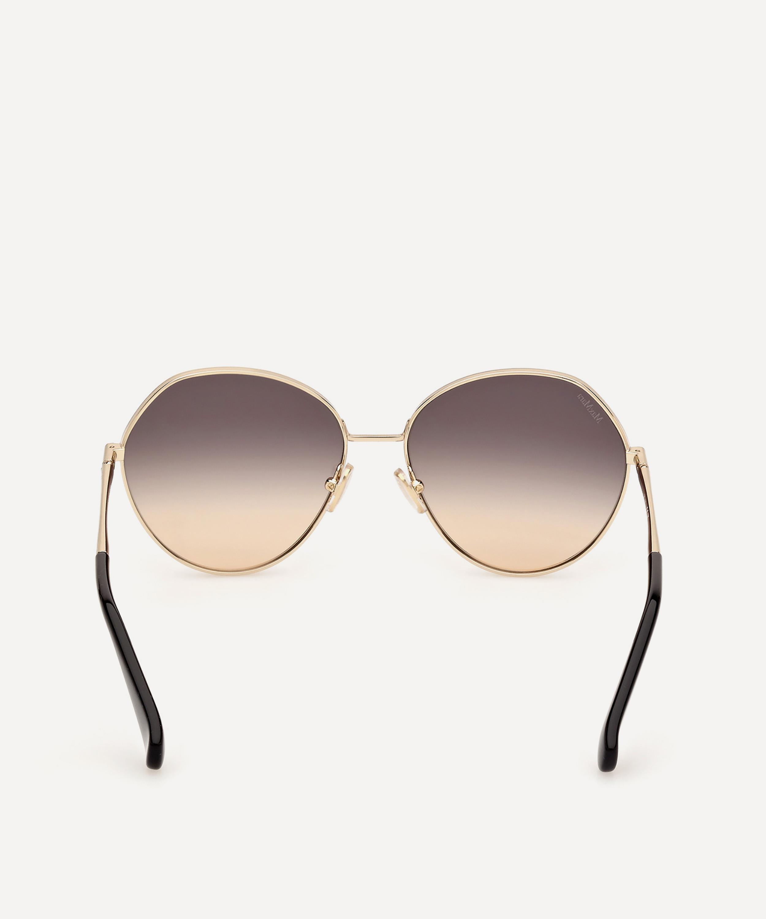 Max Mara - Menton Round Metal Sunglasses image number 4