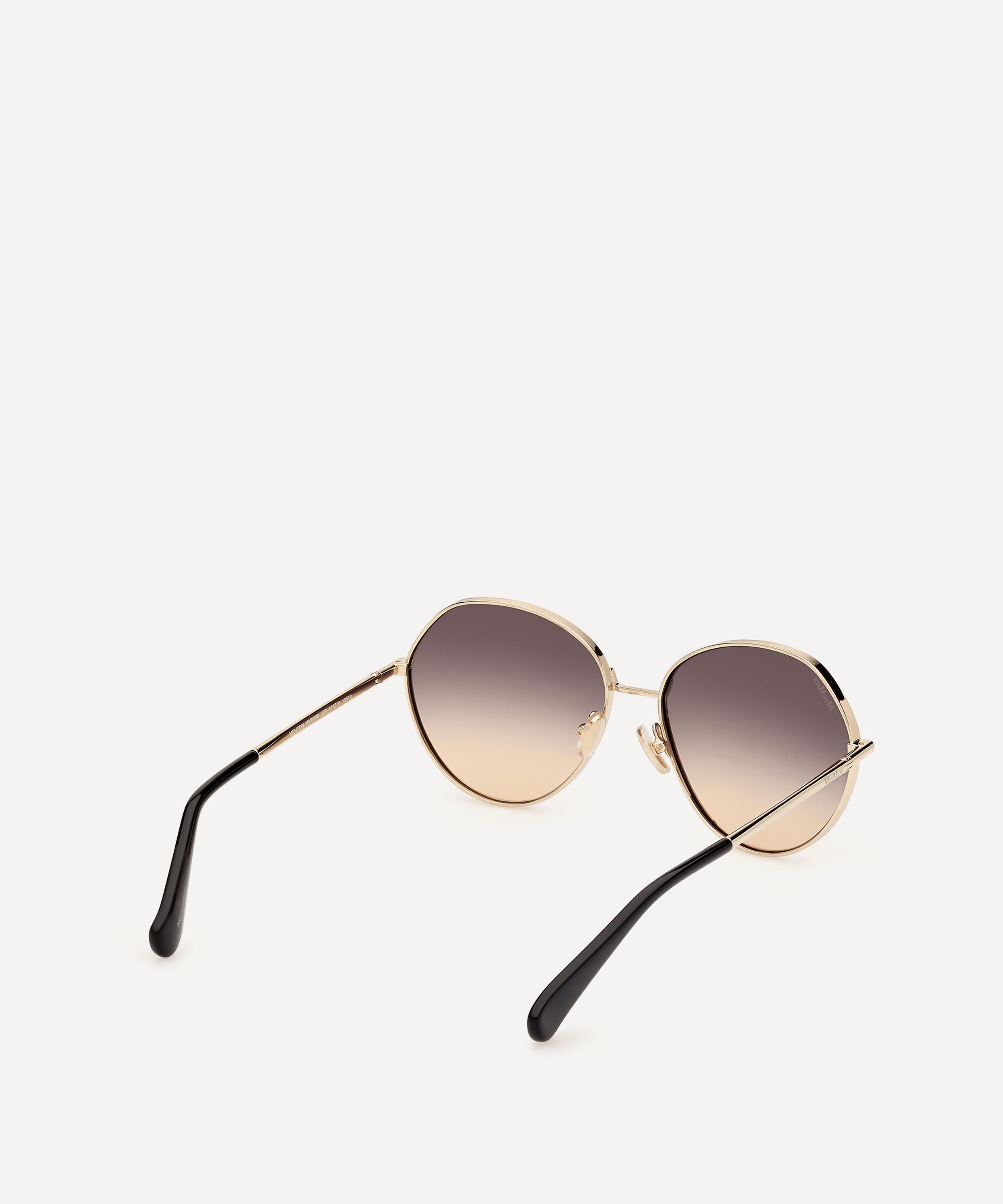 Max Mara - Menton Round Metal Sunglasses image number 5