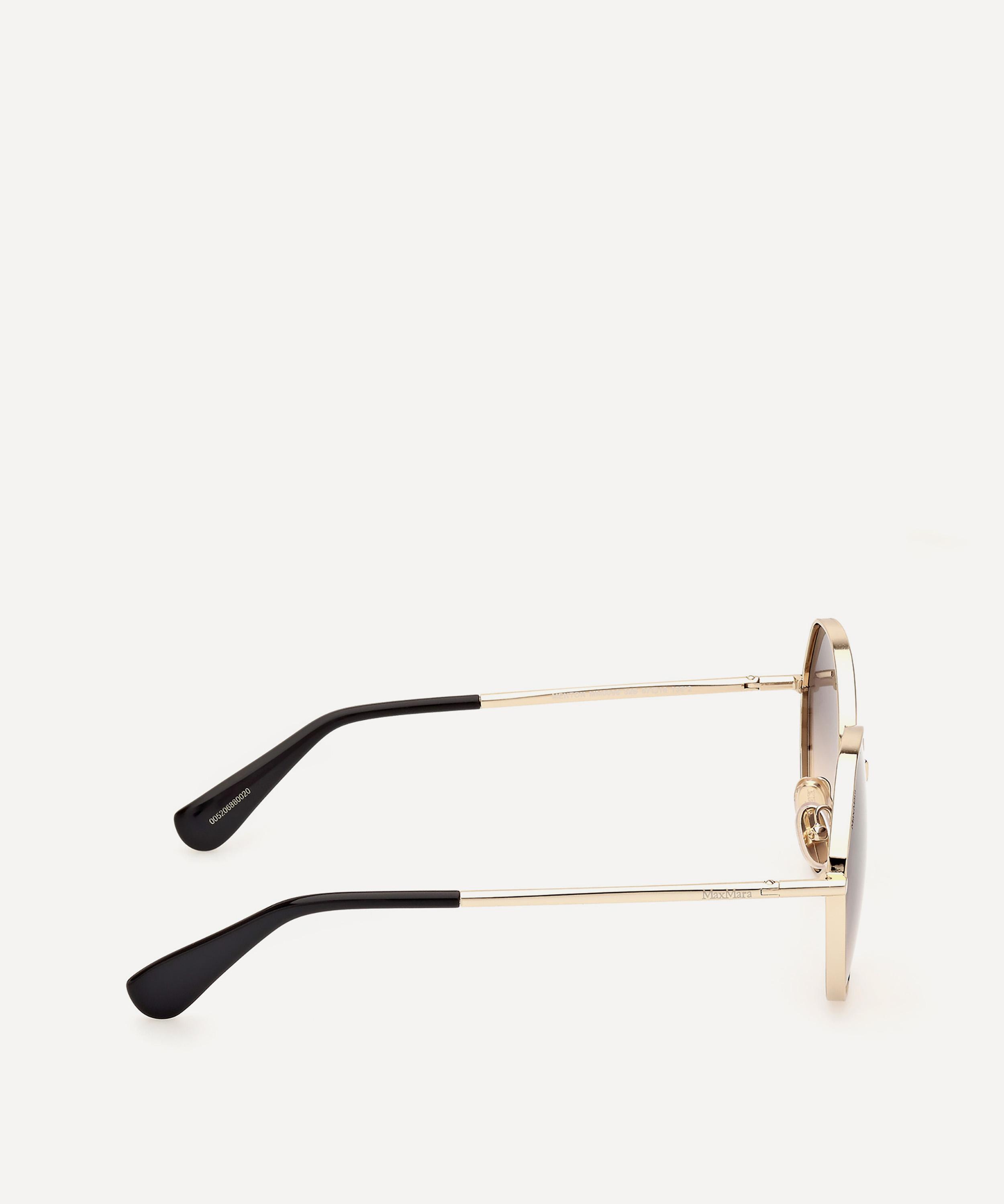 Max Mara - Menton Round Metal Sunglasses image number 6