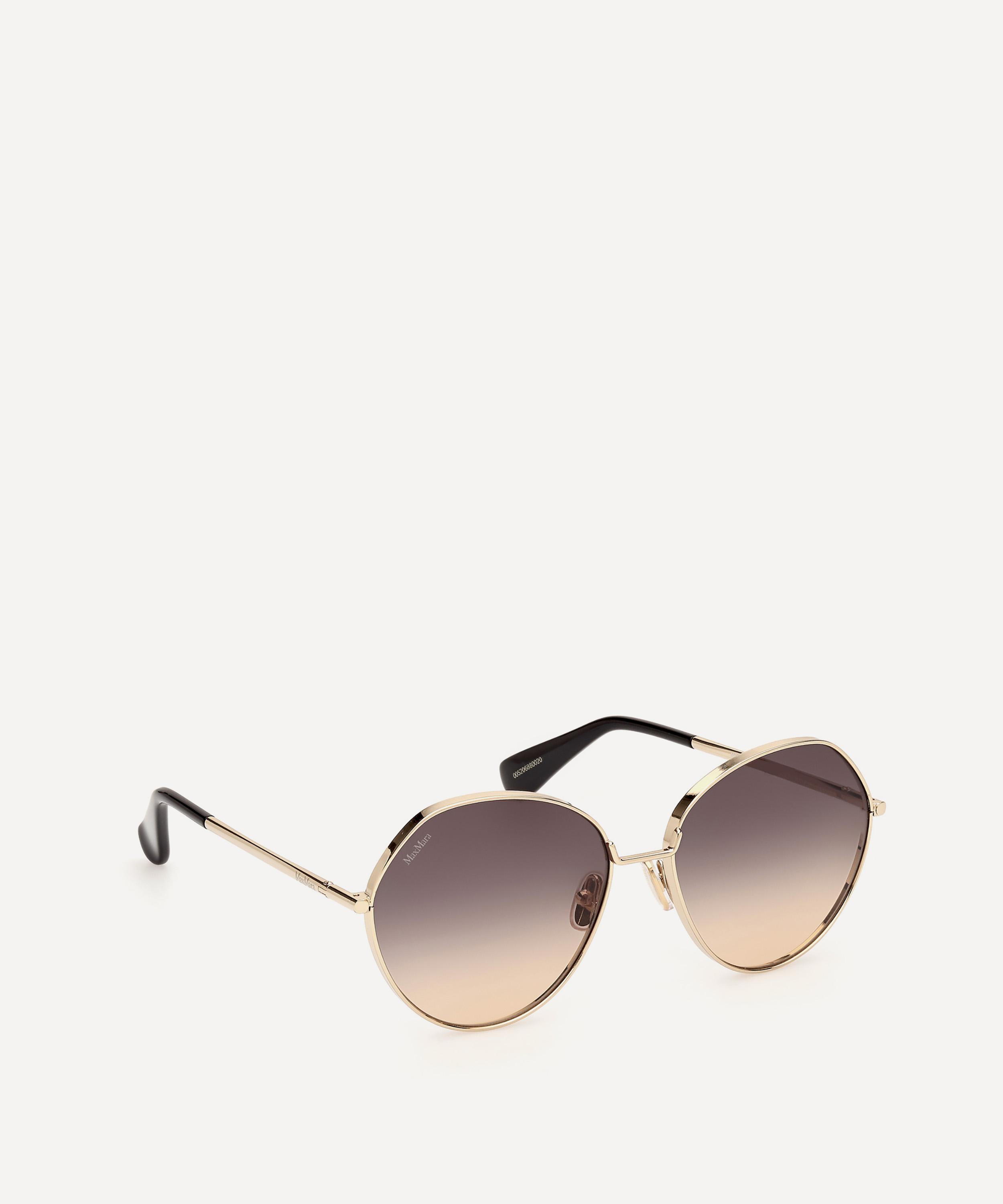 Max Mara - Menton Round Metal Sunglasses image number 7