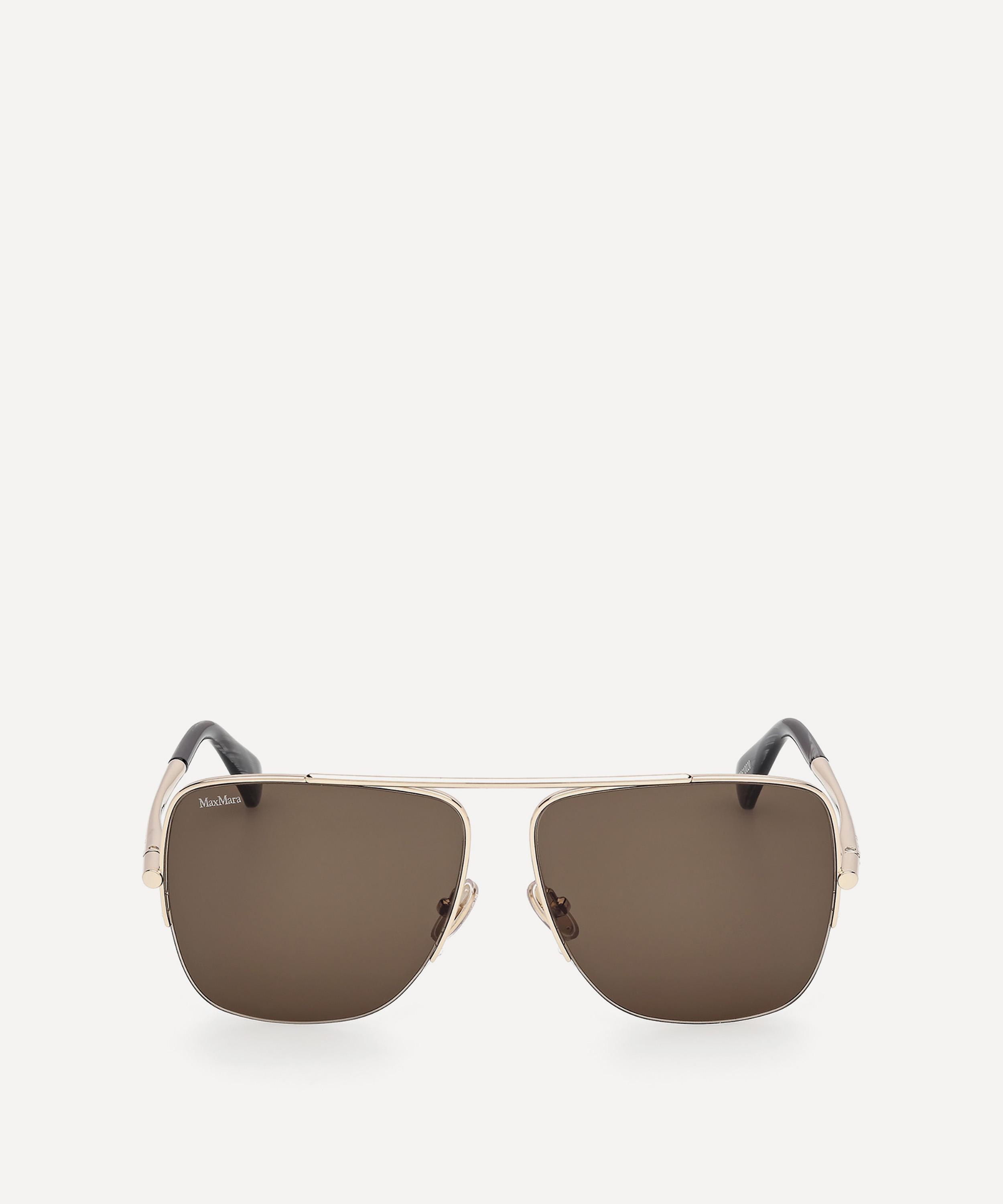 Max Mara - Menton Pilot Metal Sunglasses