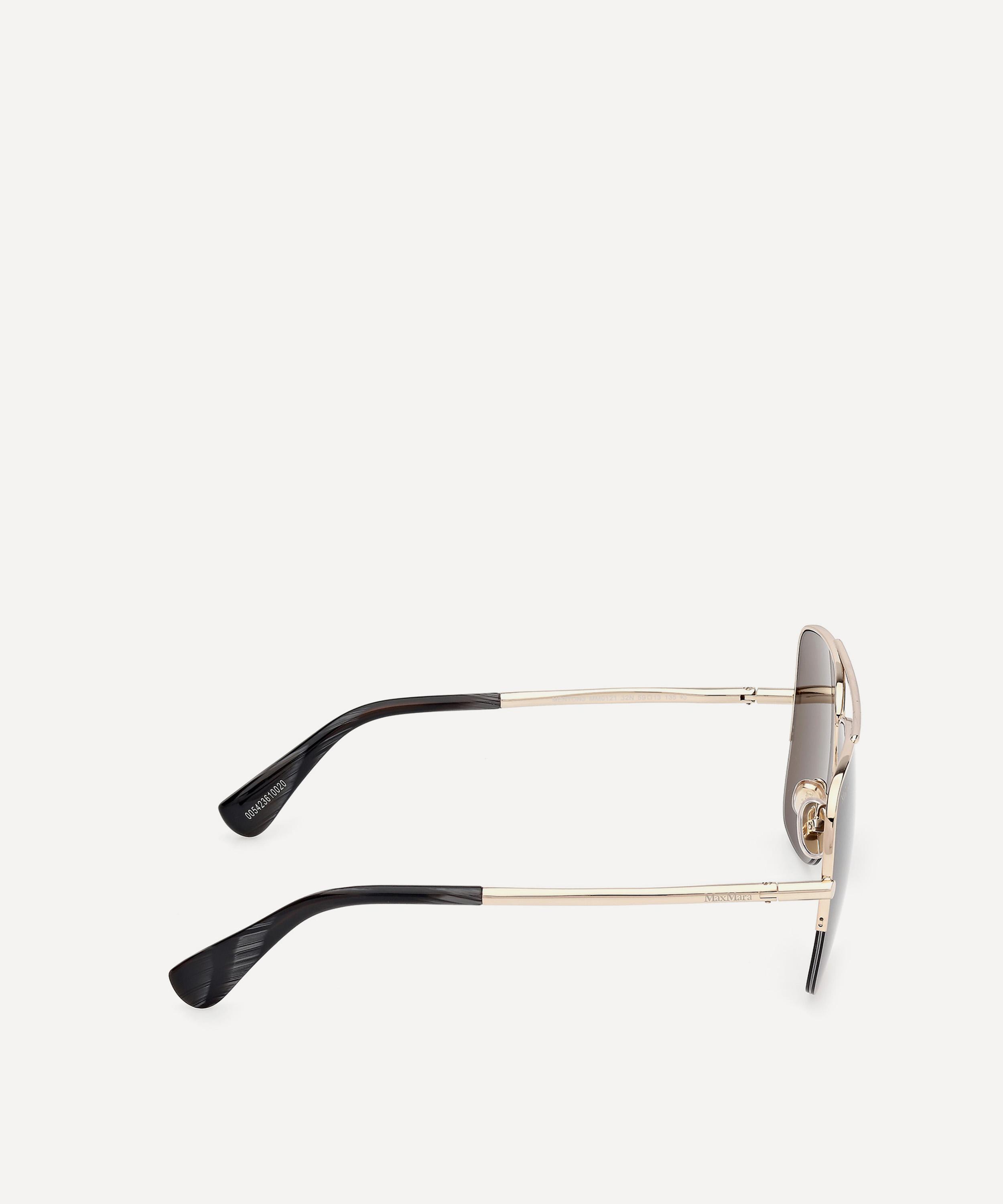 Max Mara - Menton Pilot Metal Sunglasses image number 6