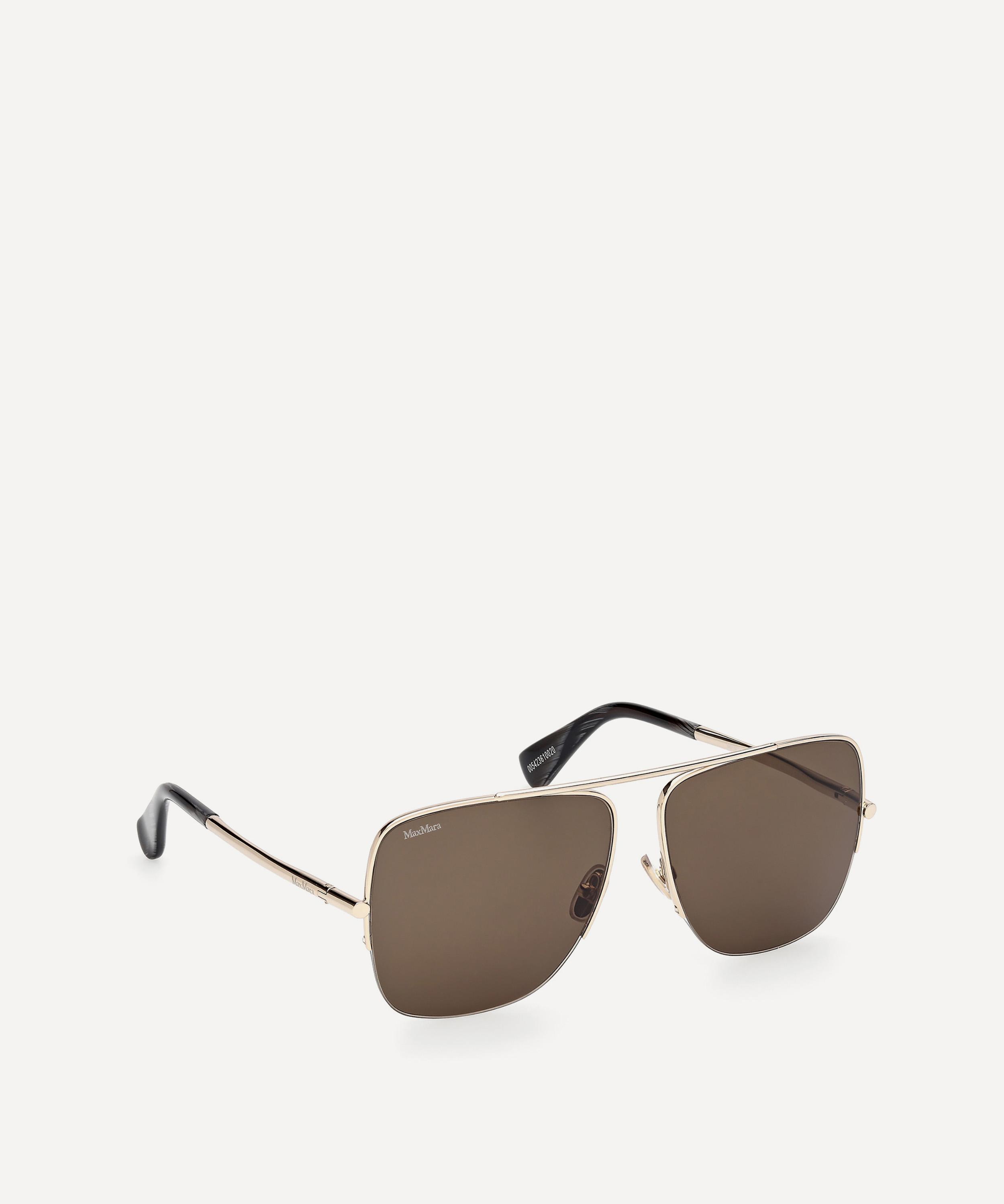 Max Mara - Menton Pilot Metal Sunglasses image number 7