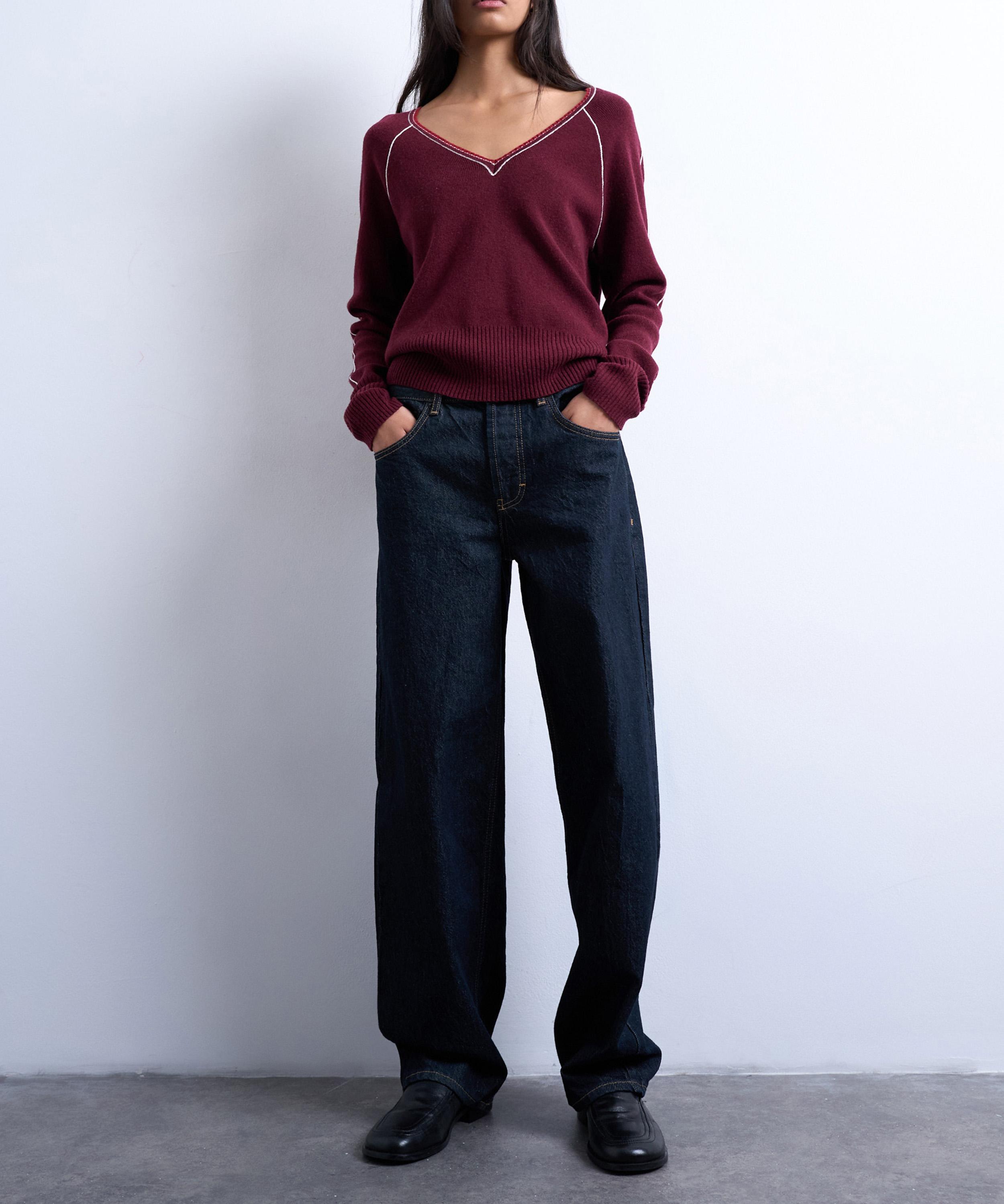 TOPSHOP - Raw Indigo Lowrie Low Rise Baggy Jeans