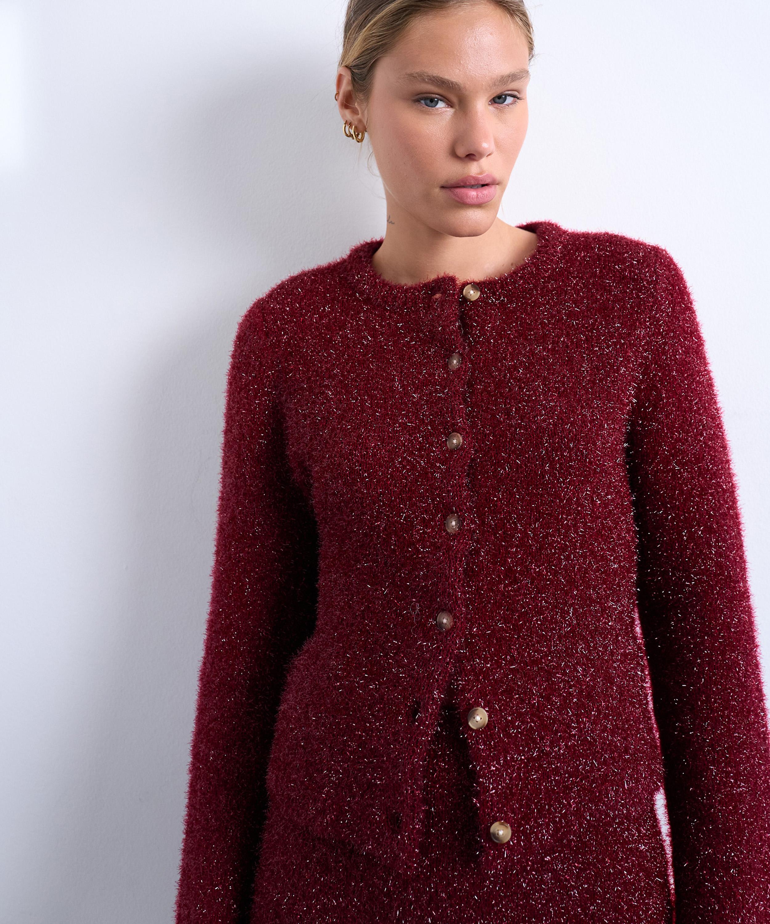 TOPSHOP - Knitted Tinsel Cardigan