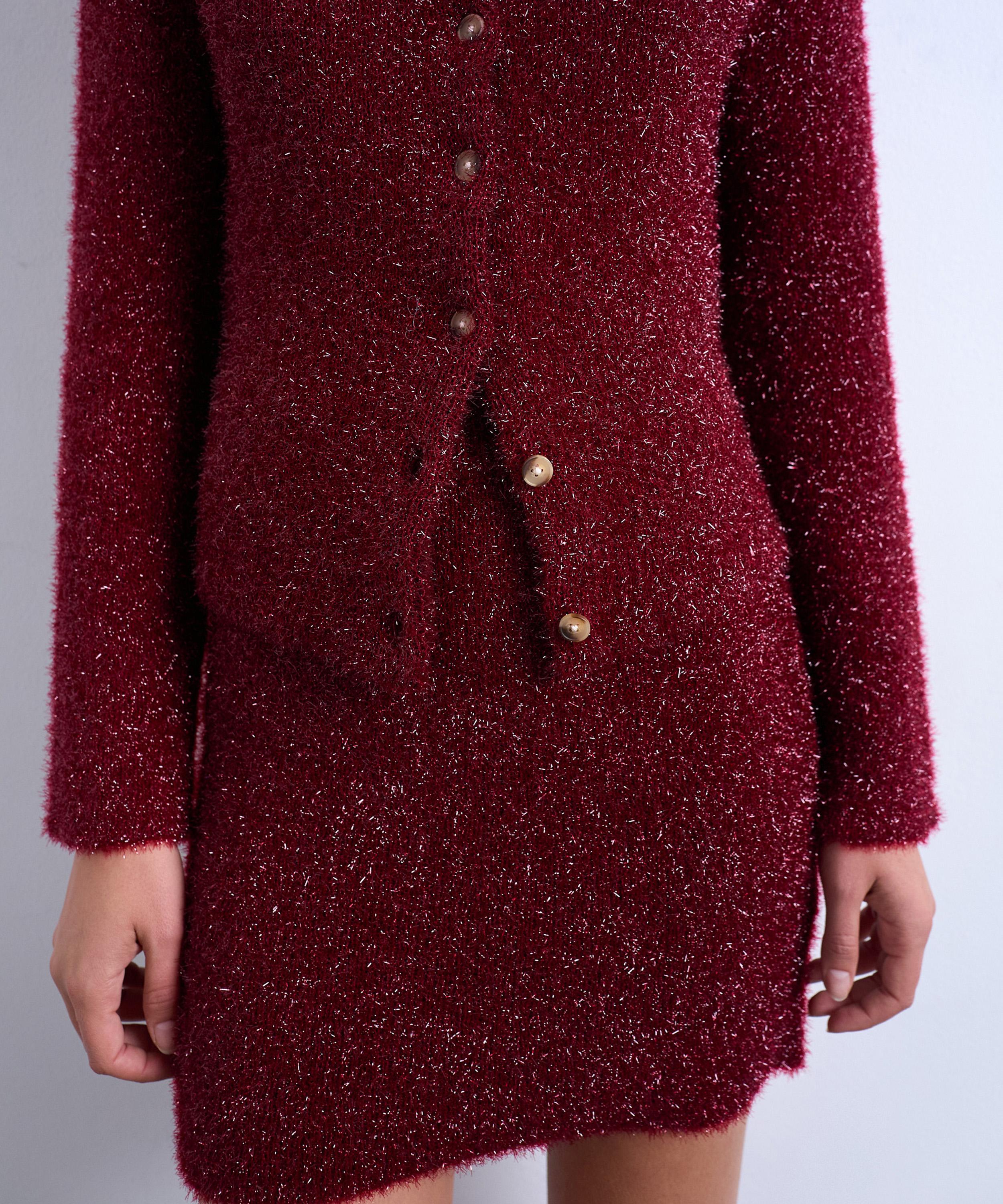 TOPSHOP - Knitted Tinsel Cardigan image number 2