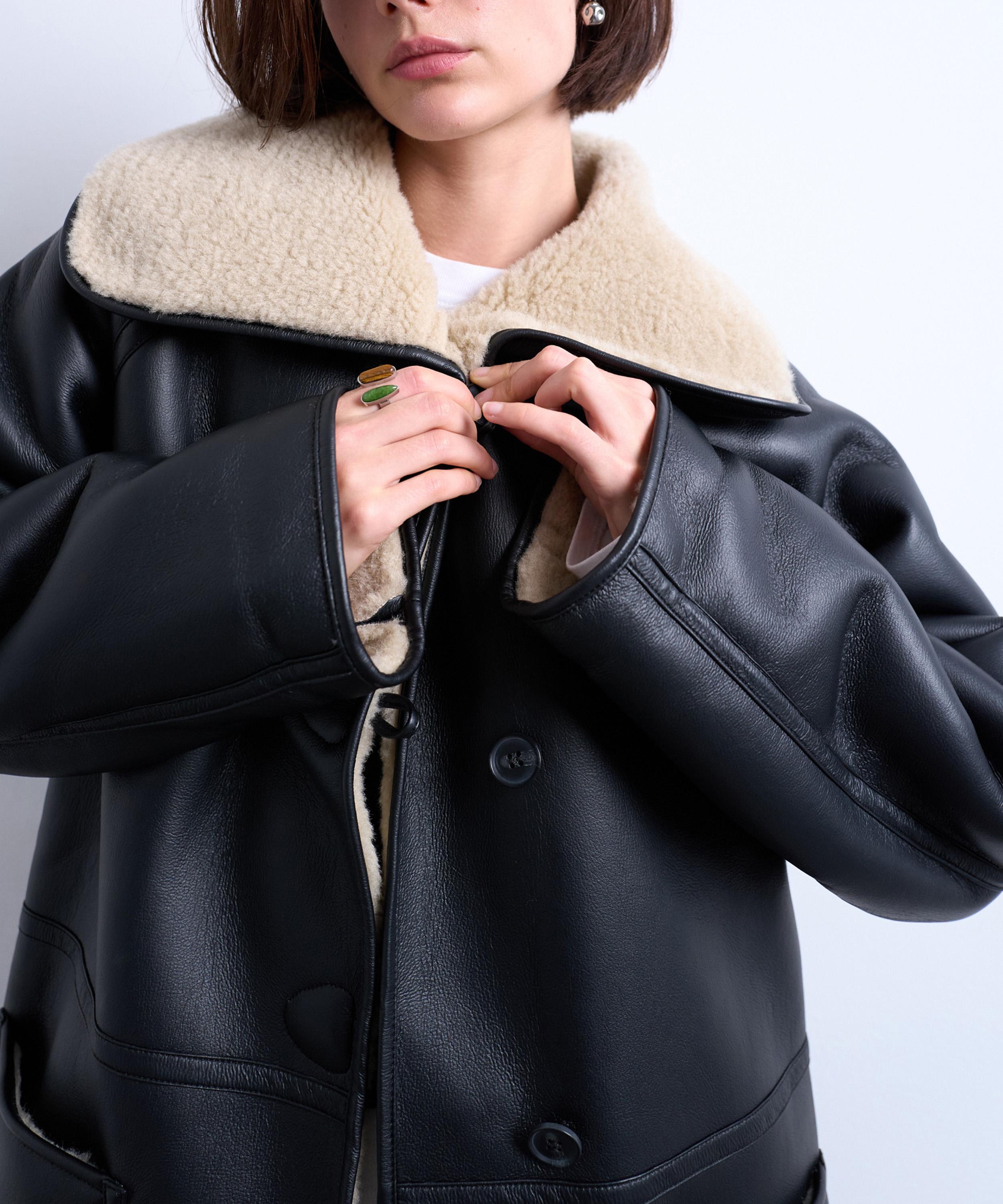 TOPSHOP - Oversized Longline Coat image number 2