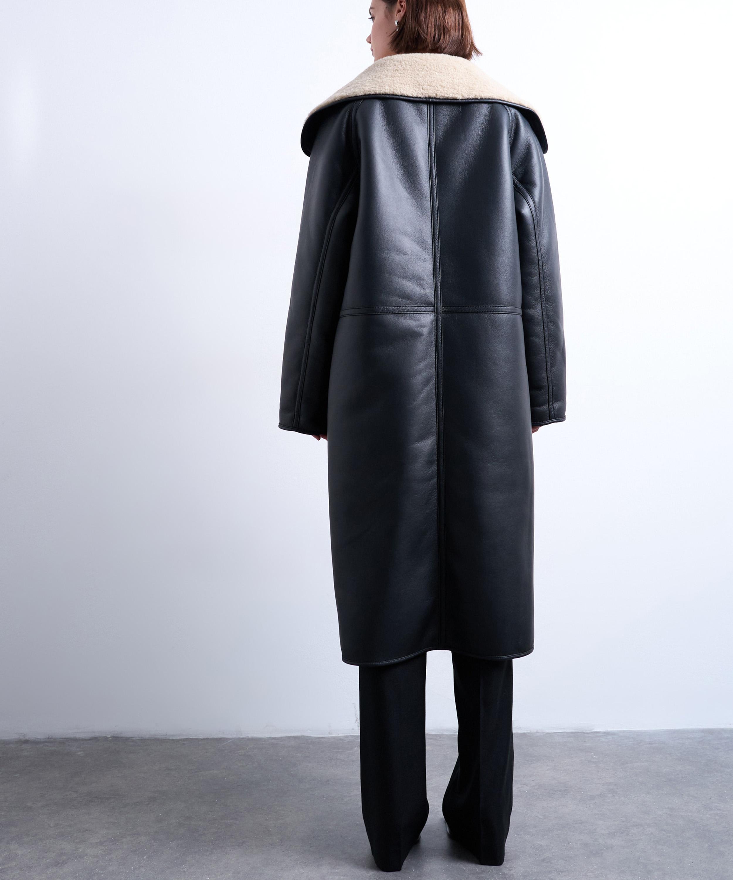TOPSHOP - Oversized Longline Coat image number 3