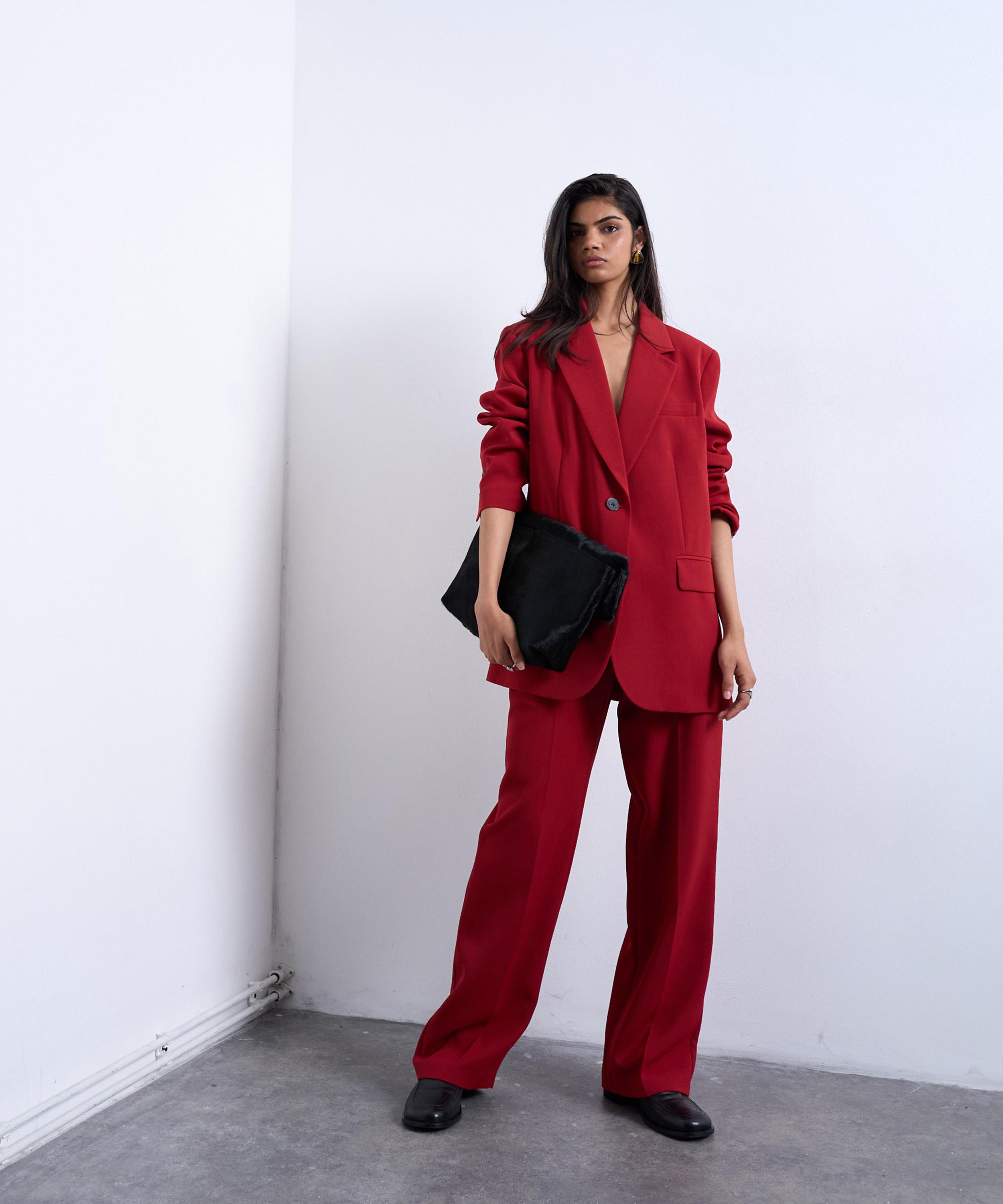 TOPSHOP - Two Button Relaxed Fit Blazer