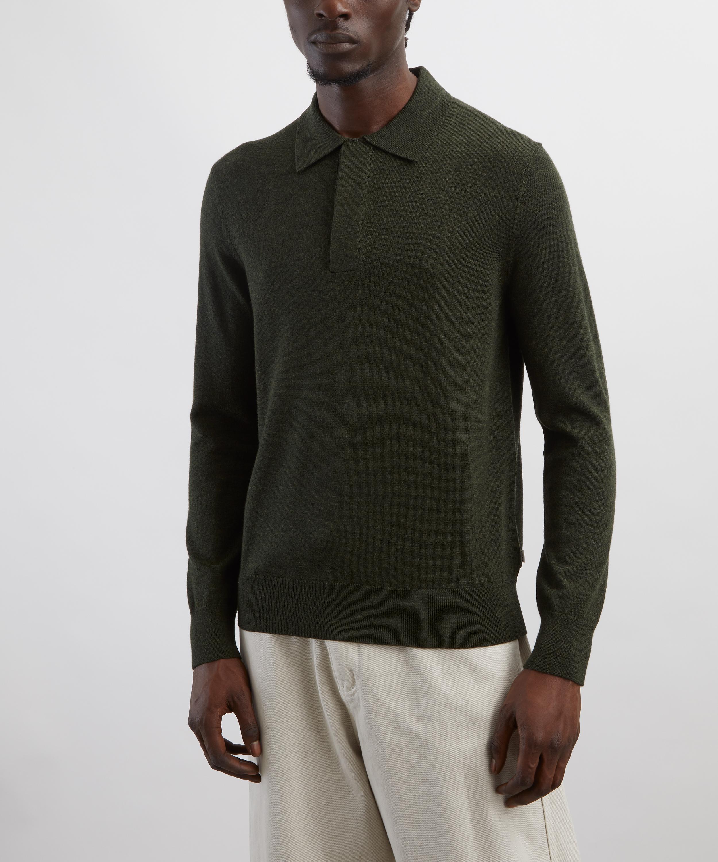 NN07 - Emerson Lightweight Merino Wool Polo image number 2