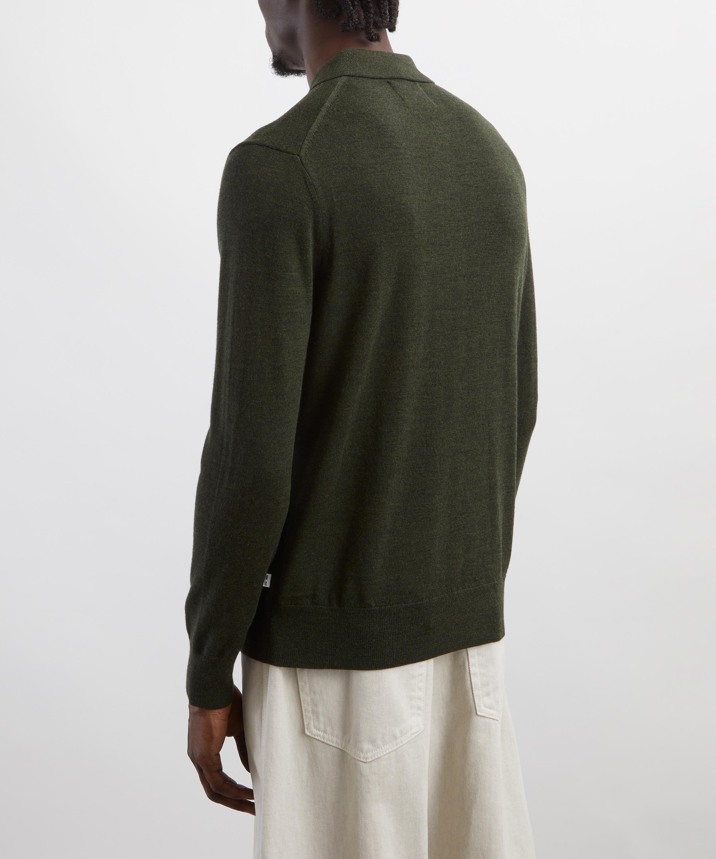 NN07 - Emerson Lightweight Merino Wool Polo image number 3