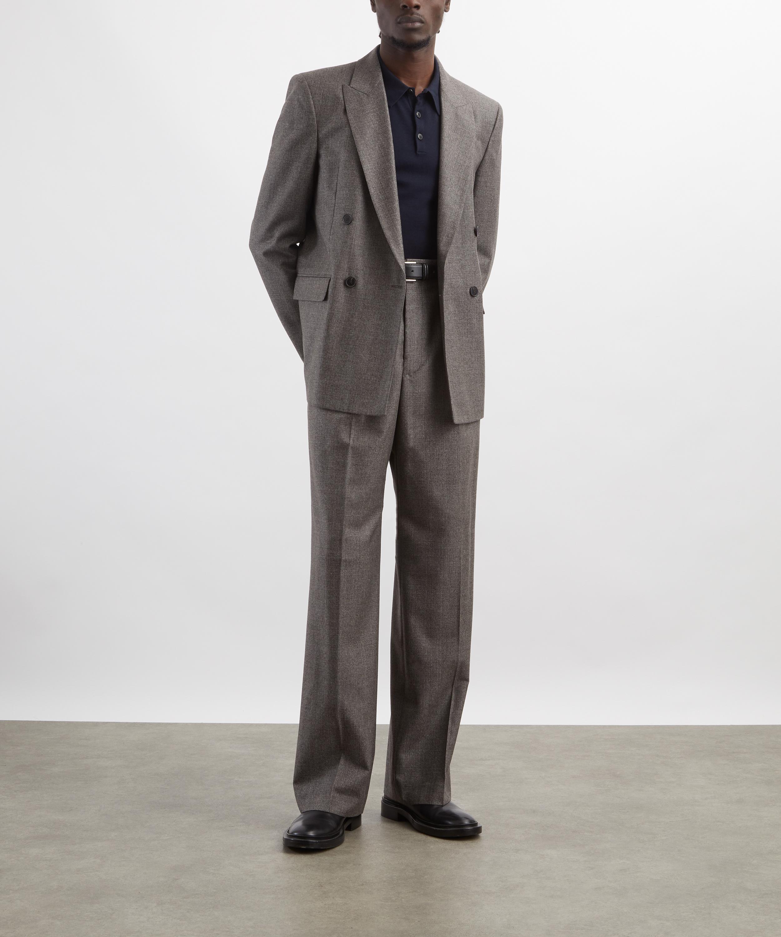 Frame - Double-Breasted Wool Blazer image number 1