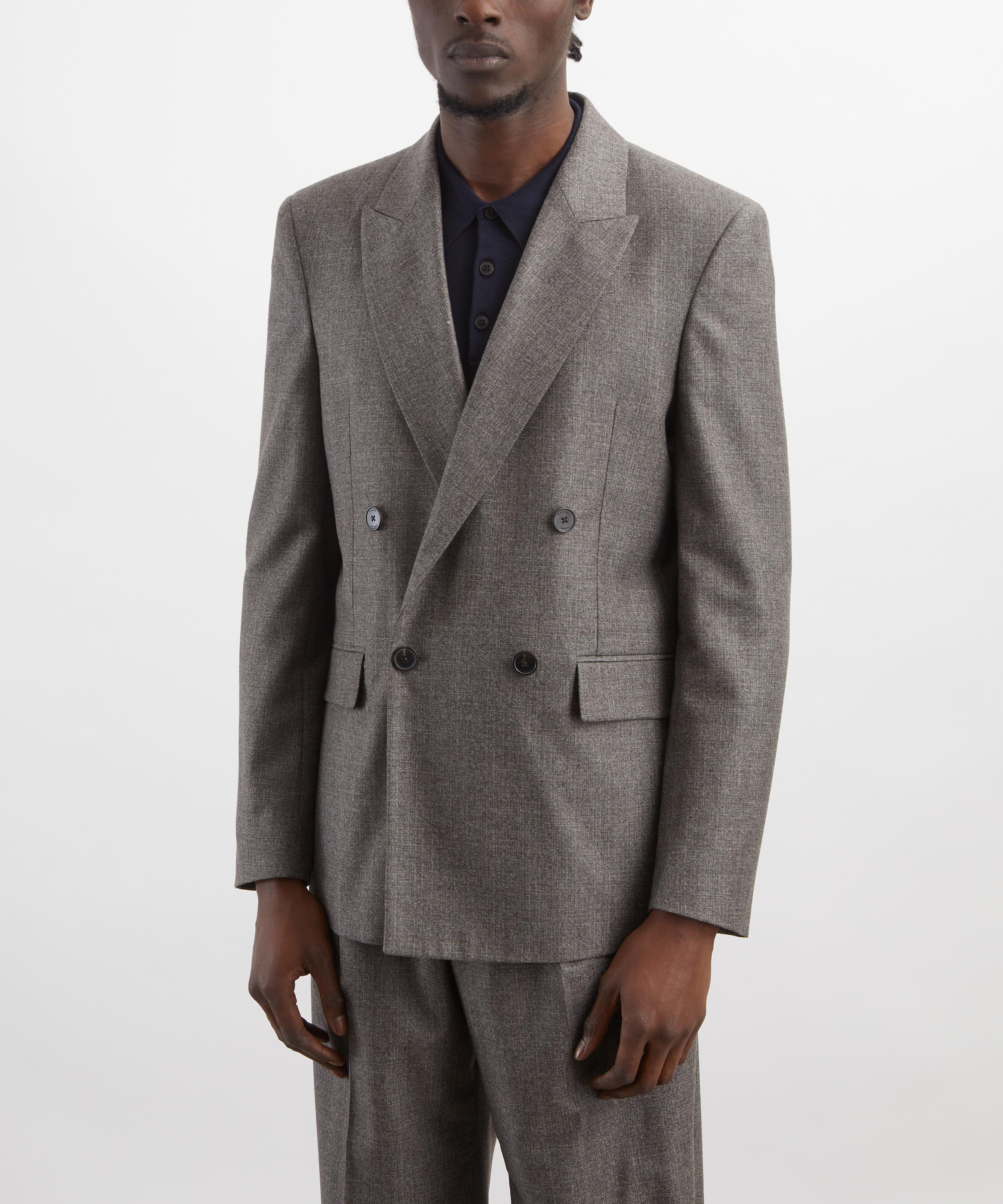 Frame - Double-Breasted Wool Blazer image number 2