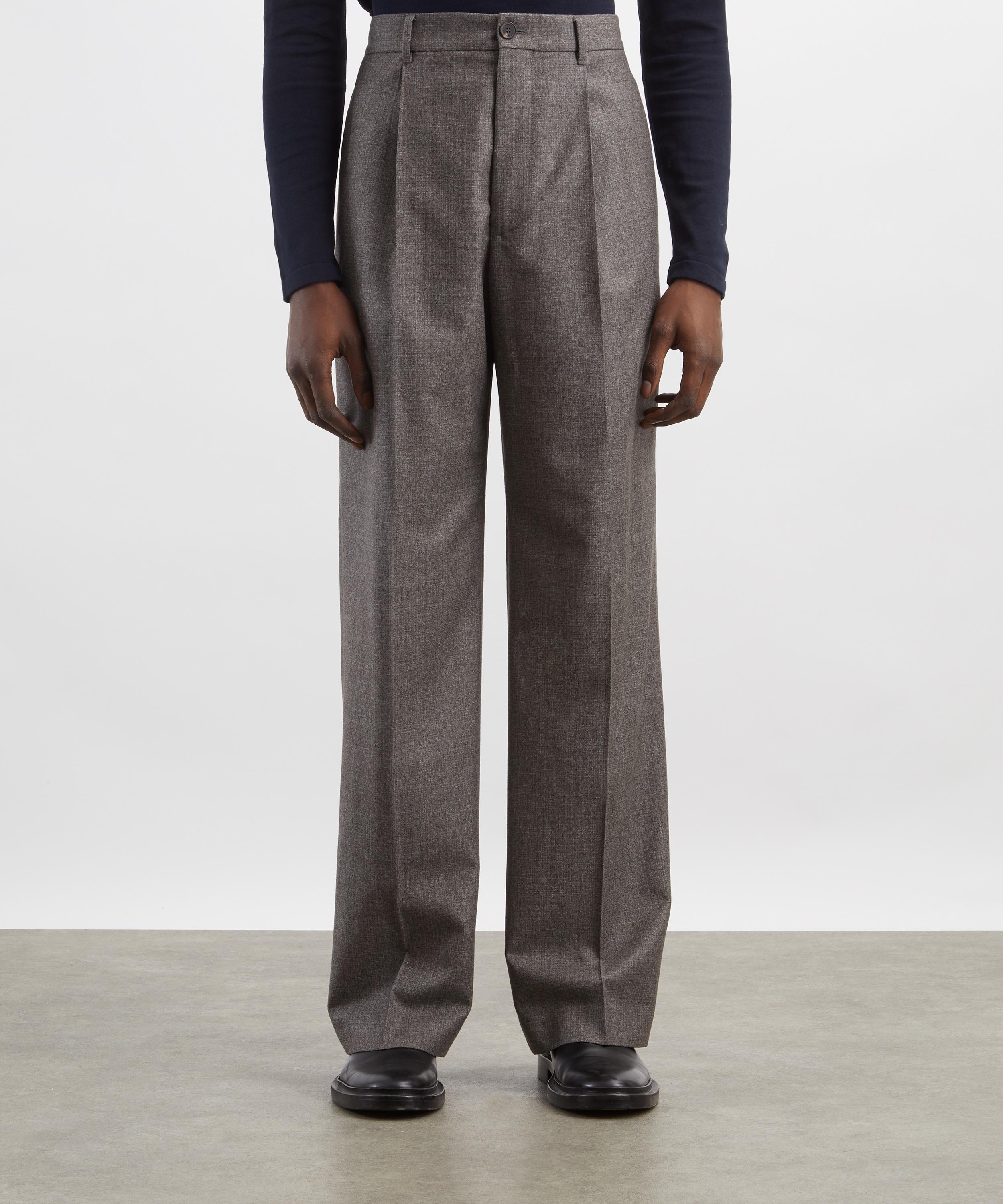 Frame - Wide Flannel Trousers image number 2