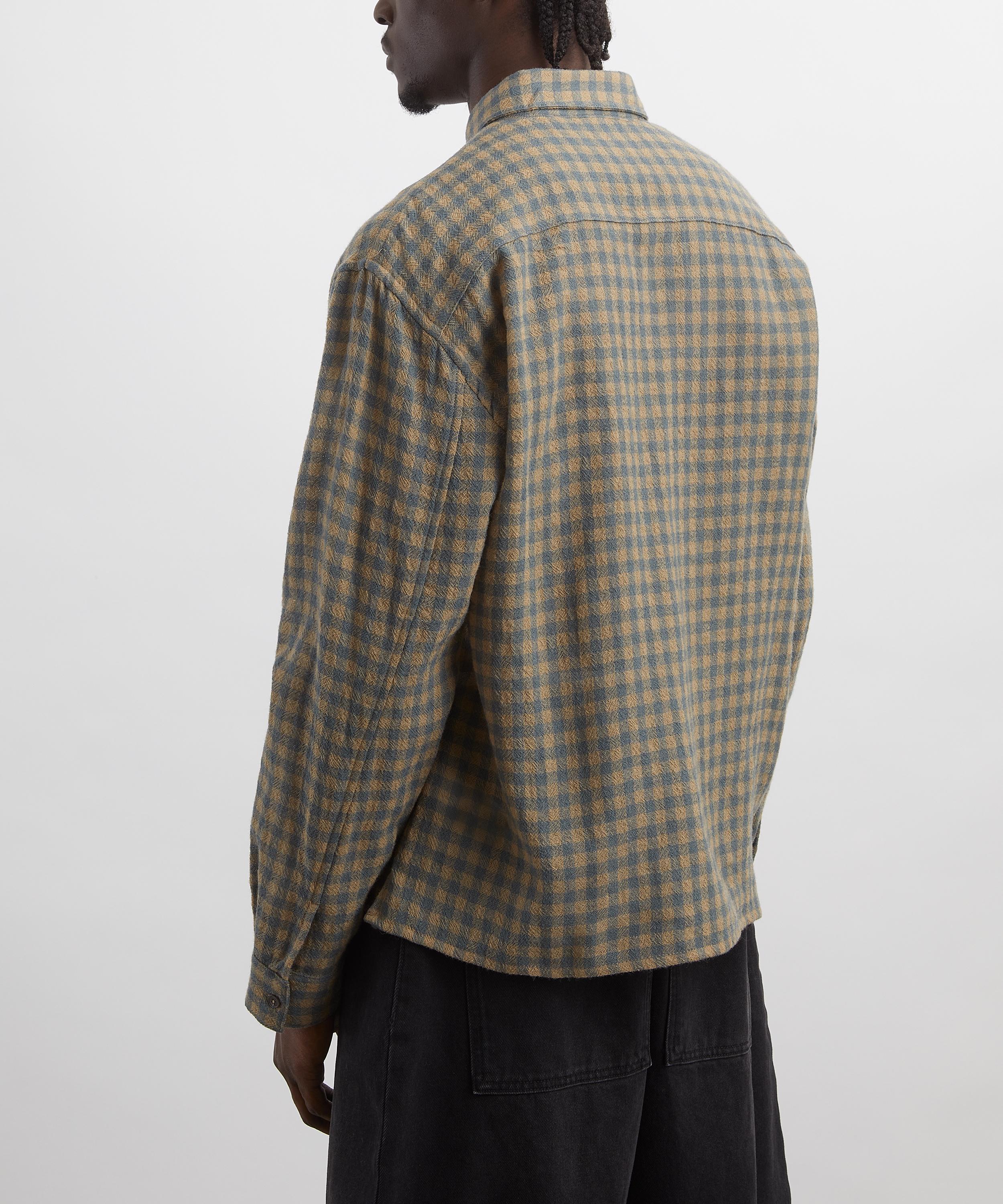 Frame - Light Wool Plaid Shirt image number 3