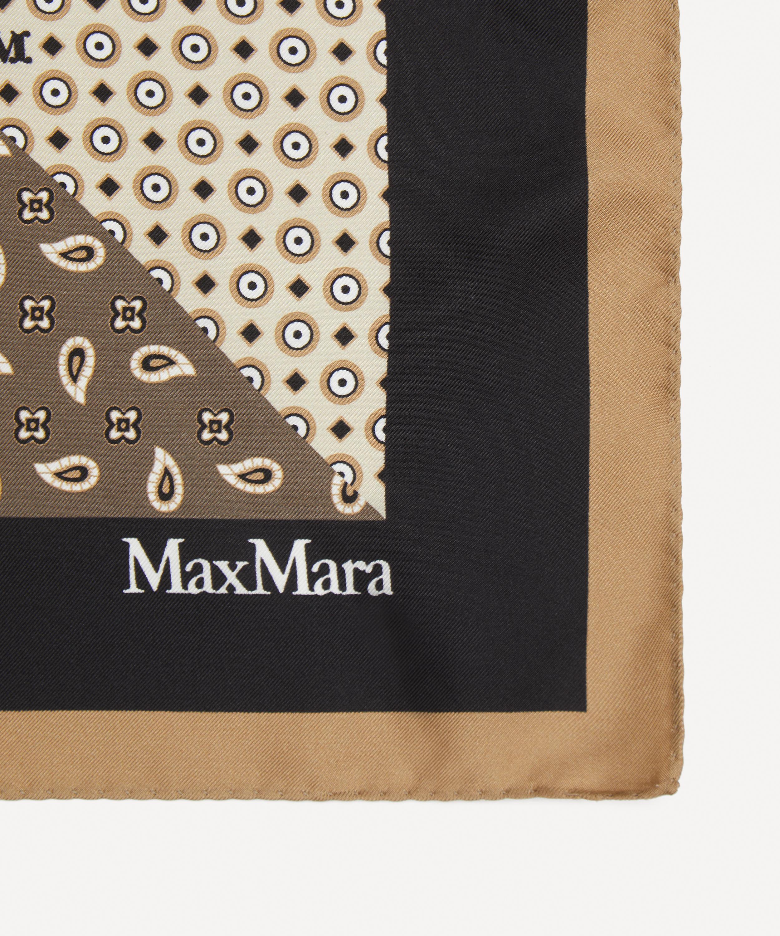 Max Mara - Paisley Monogram Silk Stole image number 2