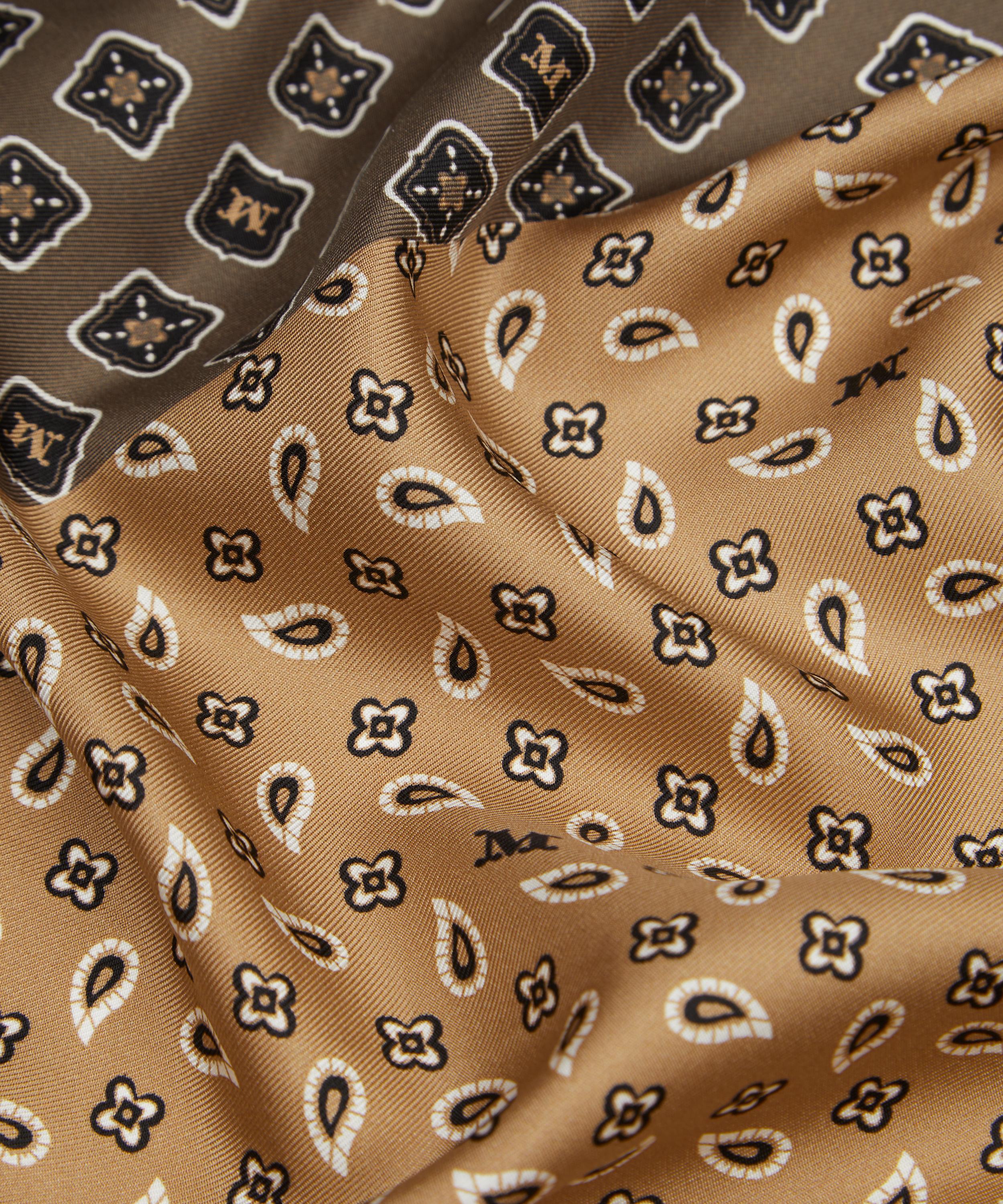 Max Mara - Paisley Monogram Silk Stole image number 3