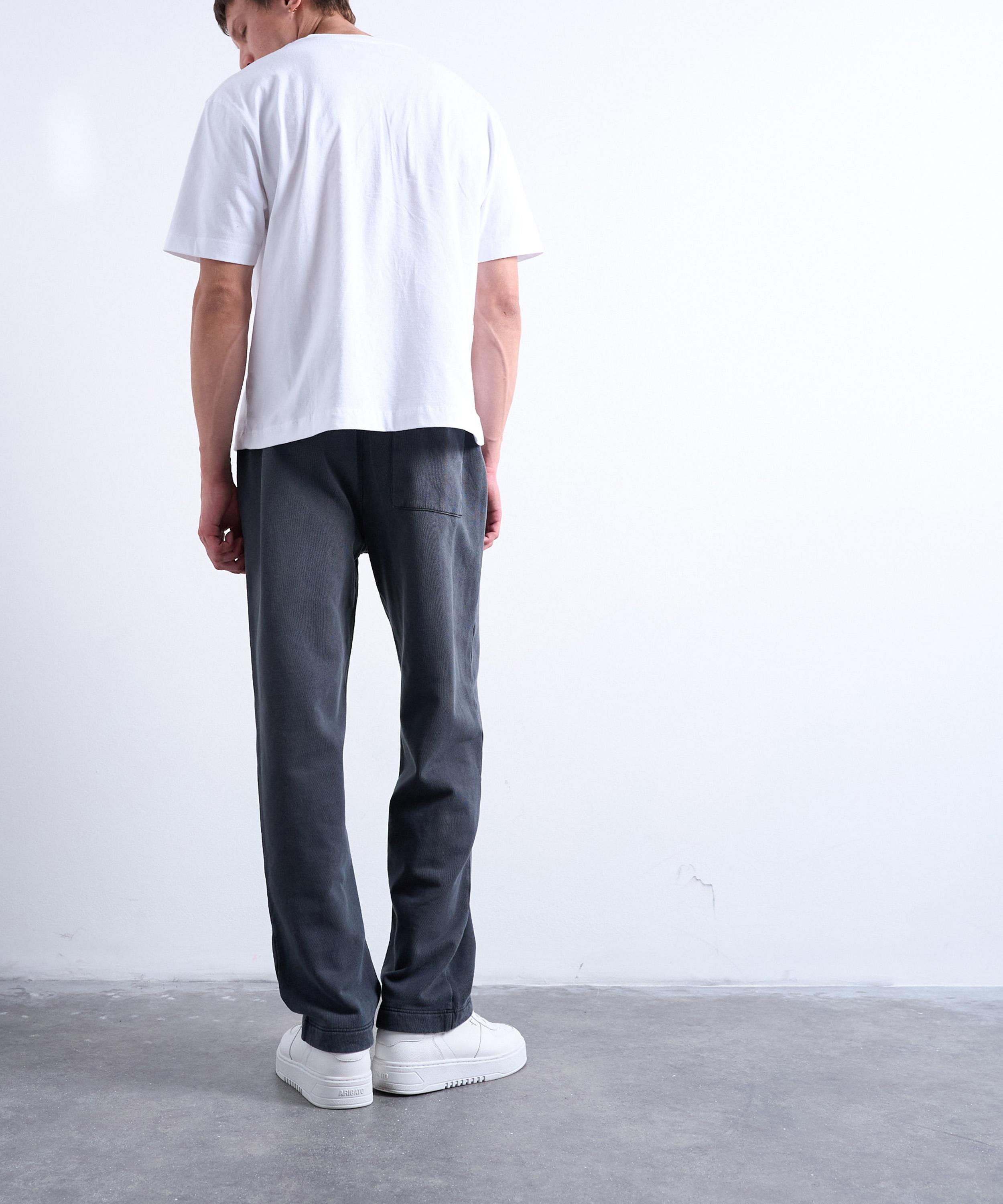 TOPMAN - Washed Black Straight Leg Joggers image number 4