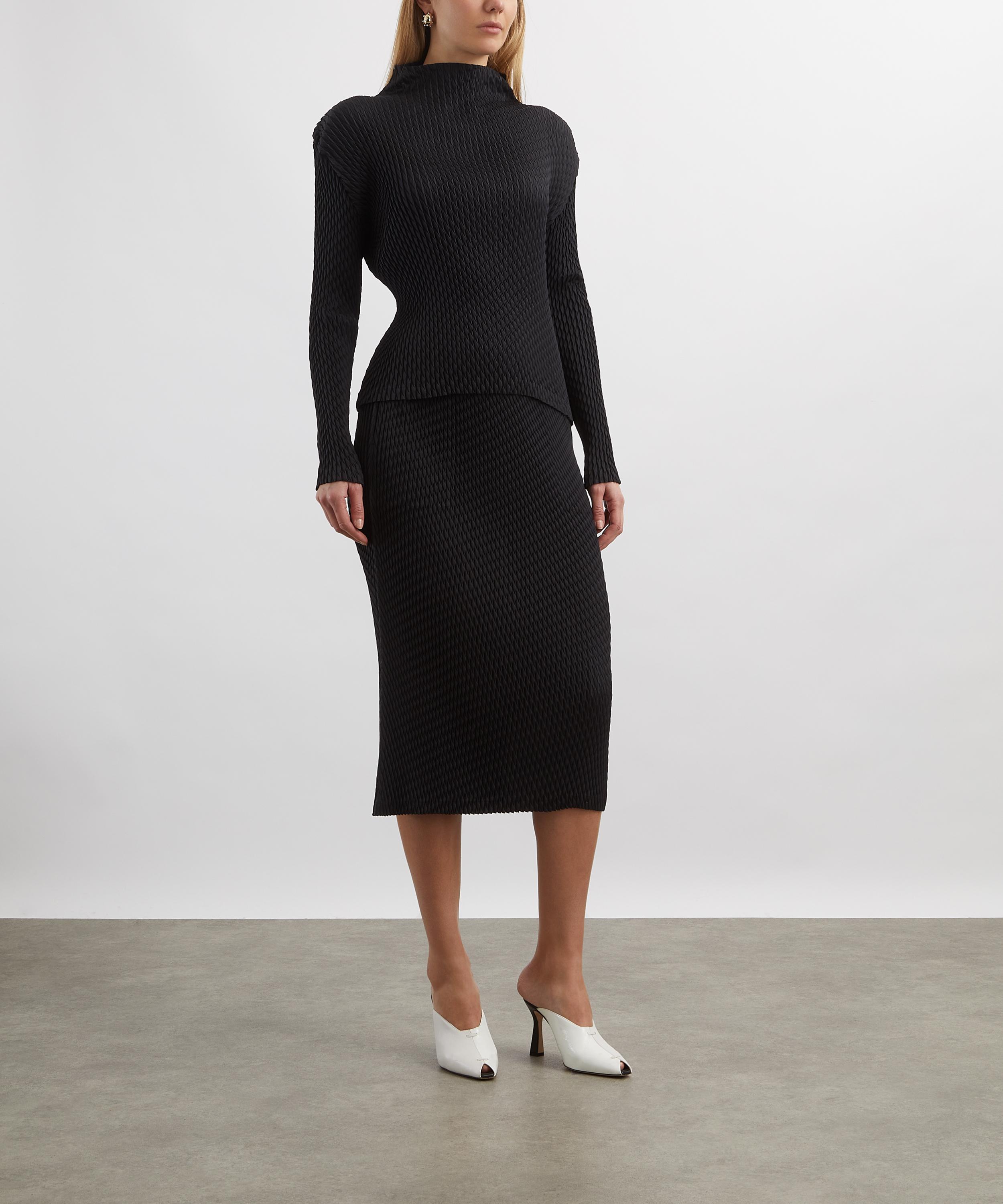 Issey Miyake - Sleek Pleats Midi Skirt image number 1