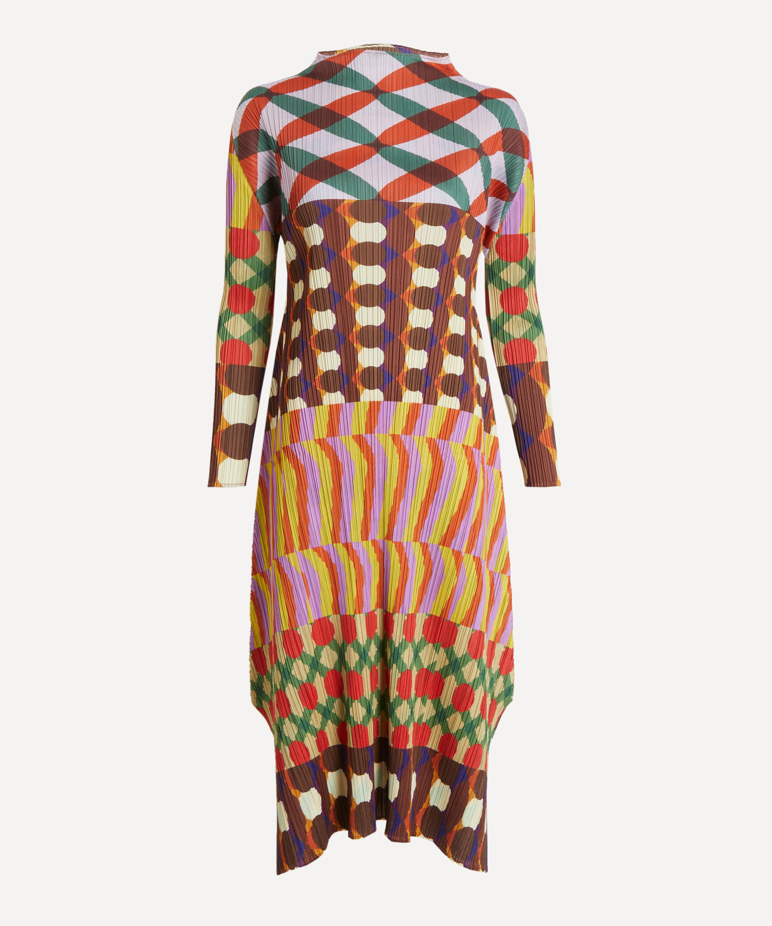 Pleats Please Issey Miyake - HARMONY Pleated Midi Dress